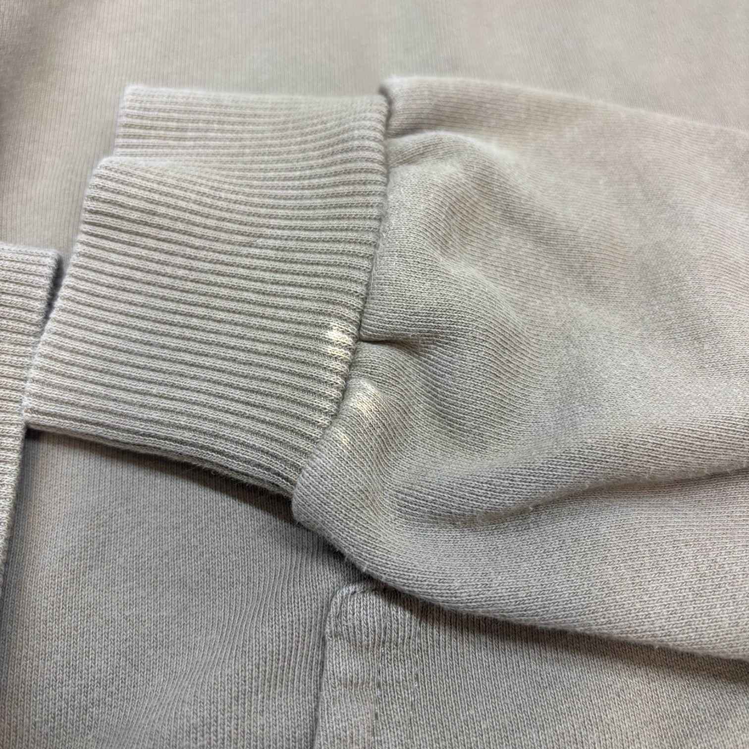 Men's Logo Print Hoodie Khaki Size XS