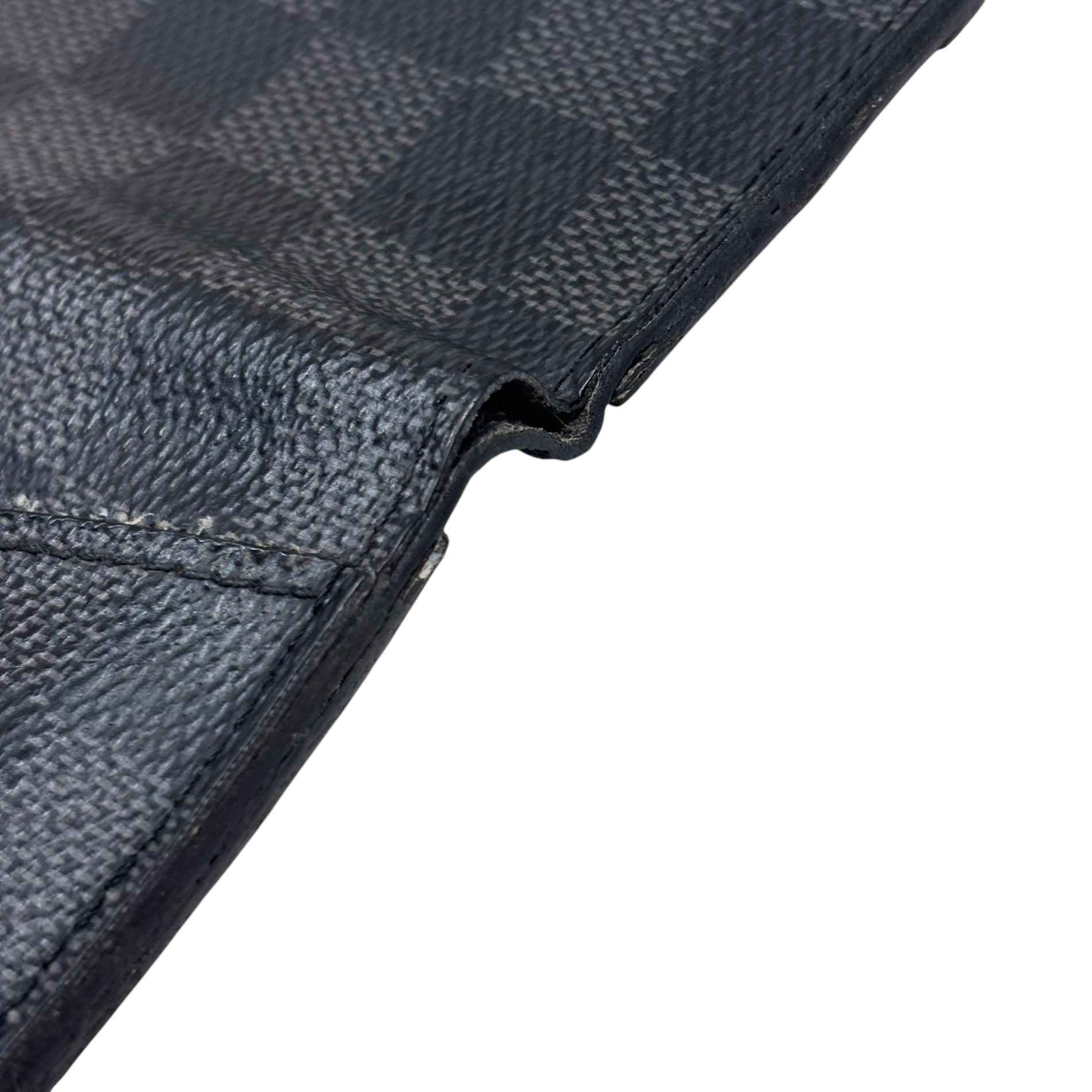 Men's Damier Graphite Pocket Organiser Wallet Black