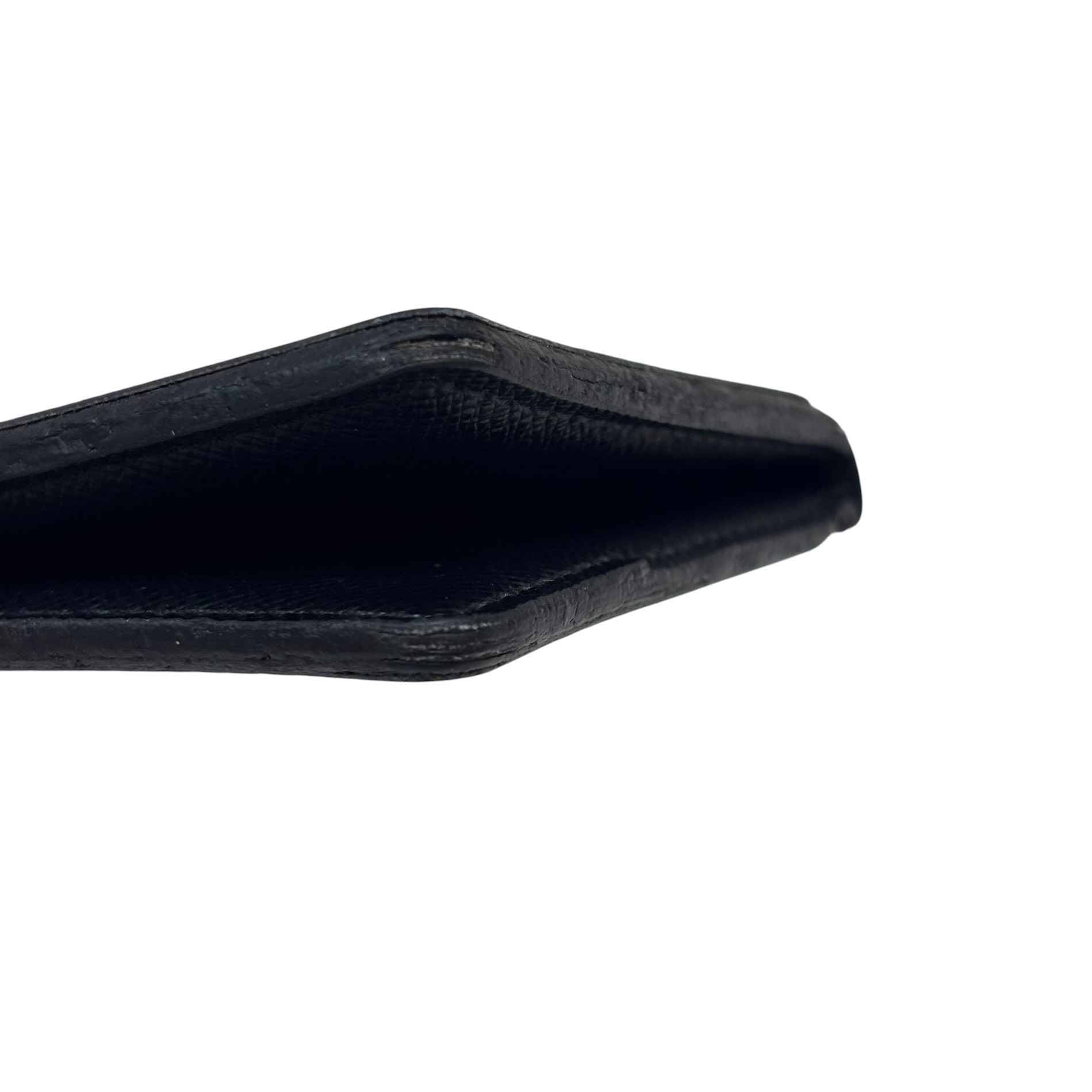 Men's Damier Graphite Pocket Organiser Wallet Black