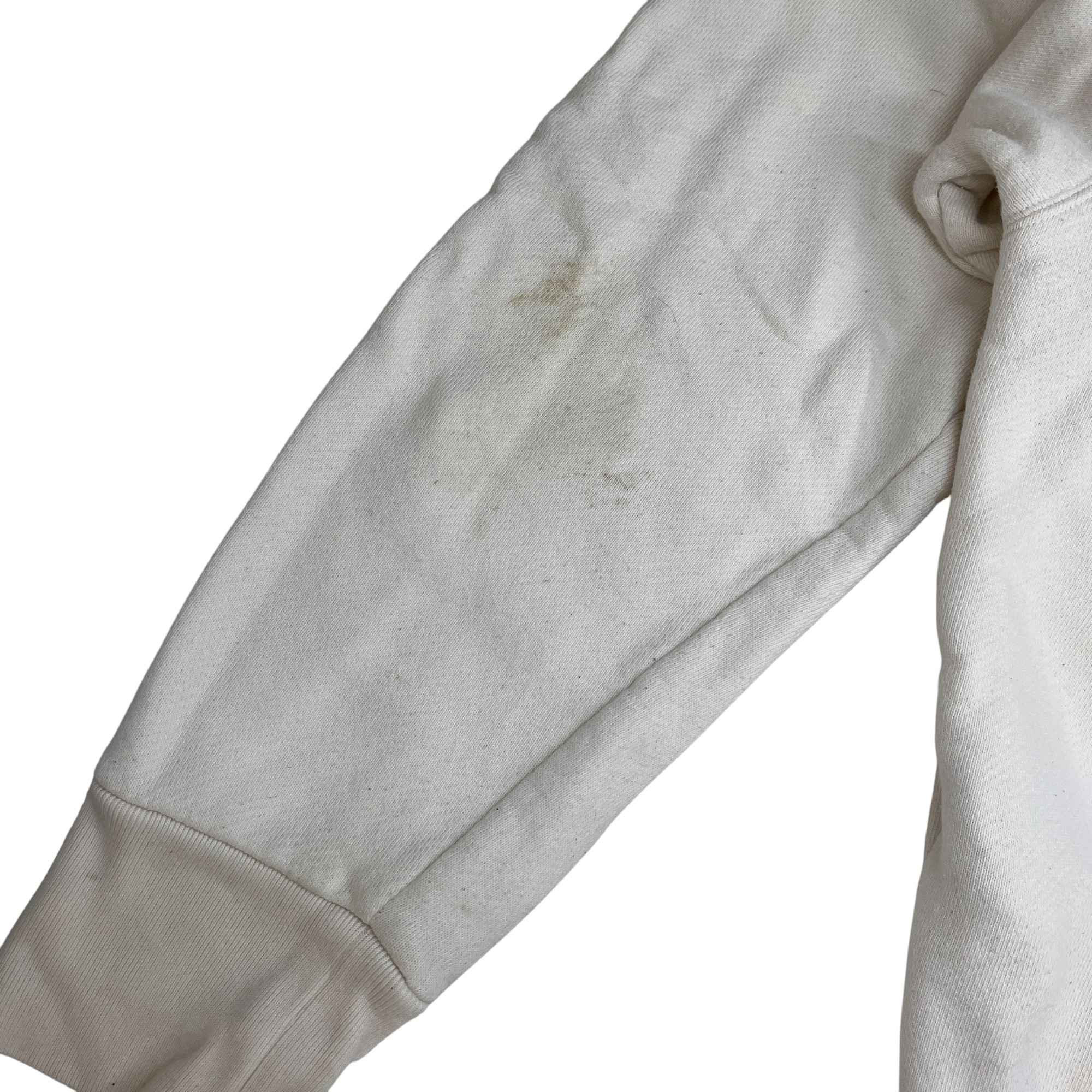 Men's Chateau Marmont Logo Print Sweatshirt Cream Size XS