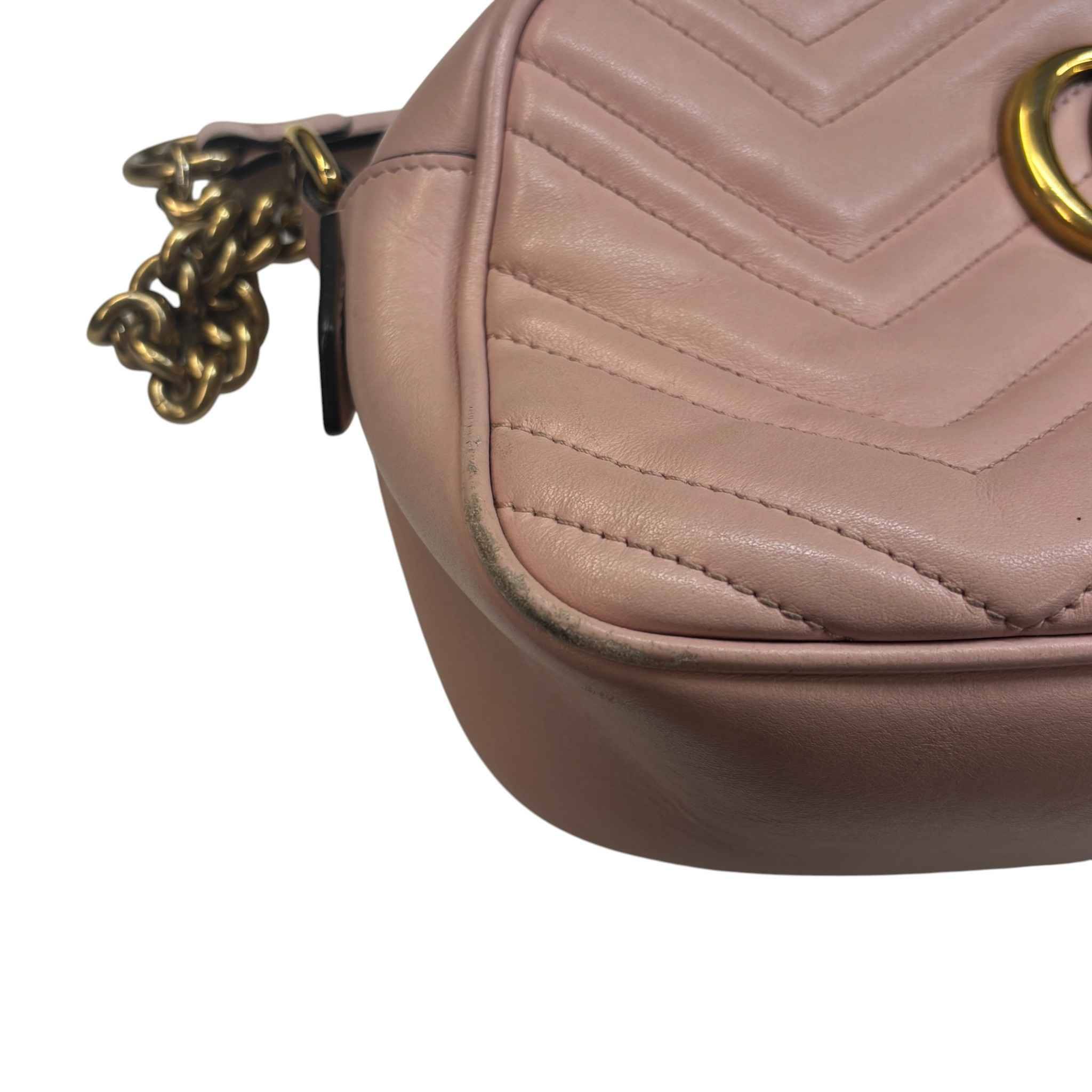 Women's Gg Marmont Camera Bag Pink