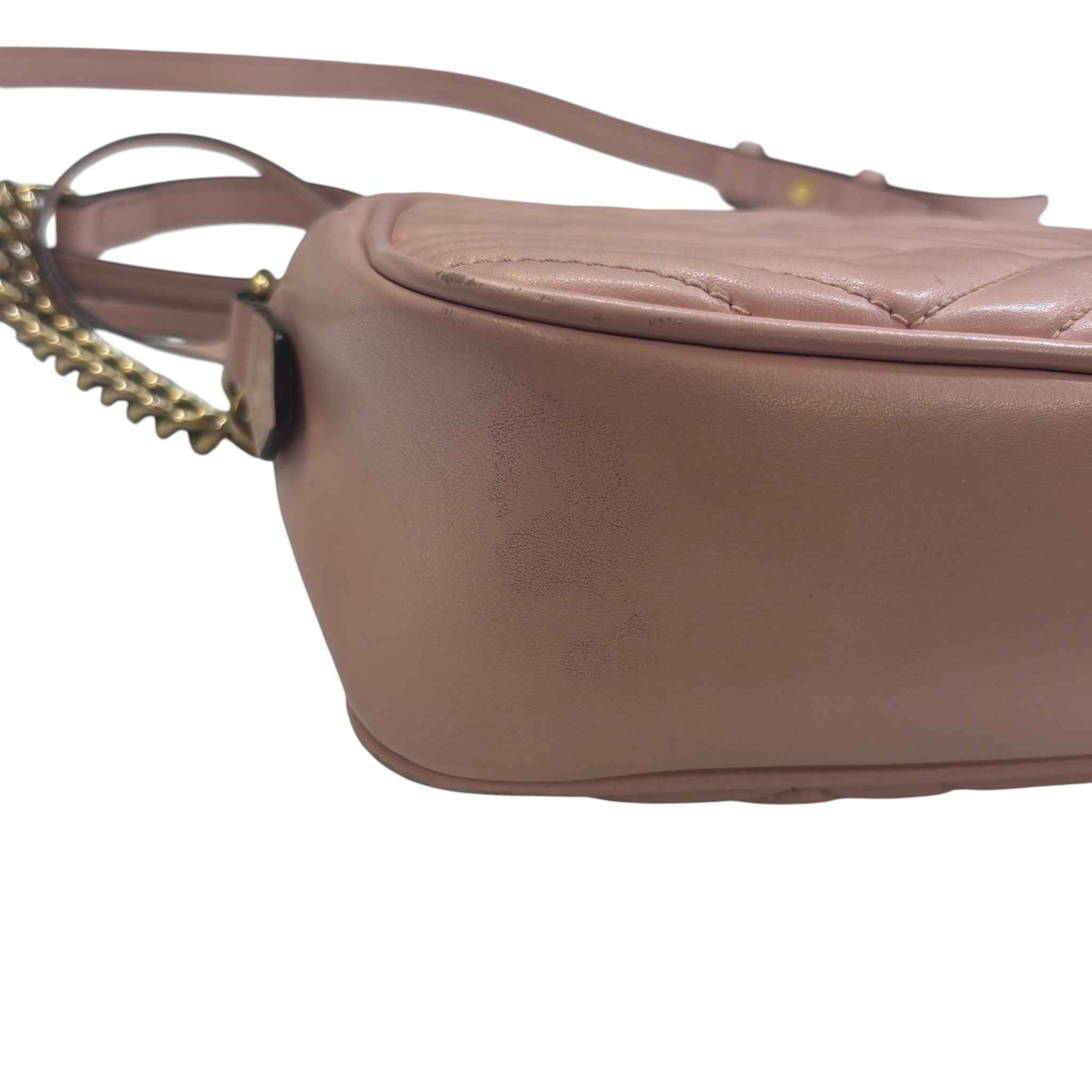 Women's Gg Marmont Camera Bag Pink