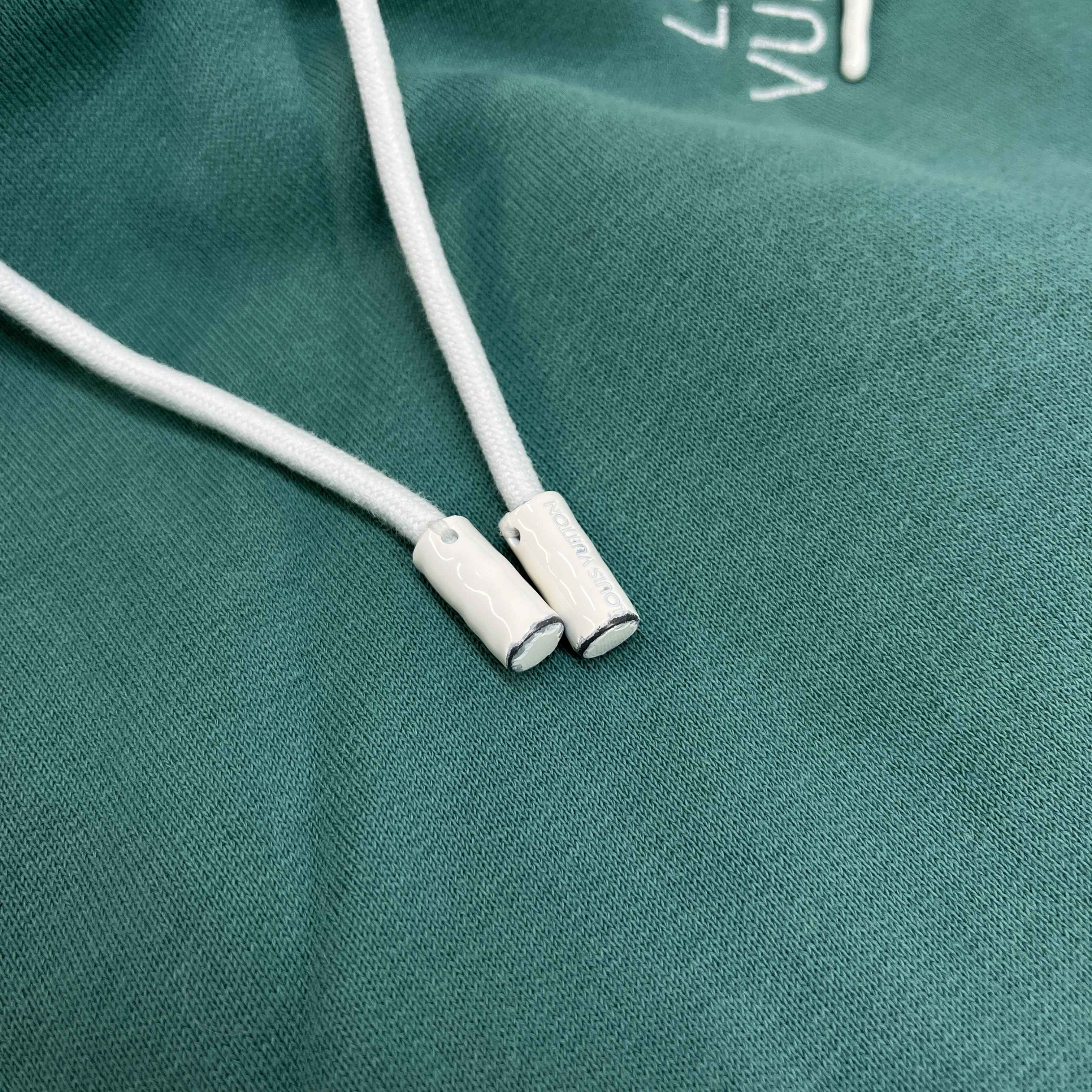 Men's Signature Logo Hoodie Green Size S