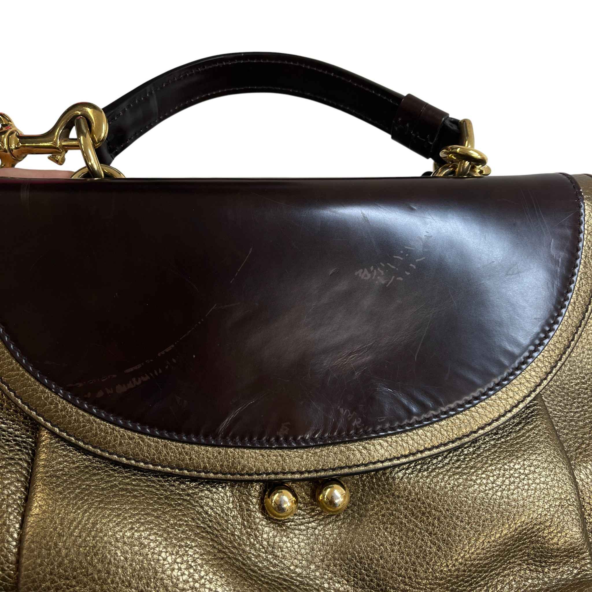 Women's Miss Babette Handbag Gold