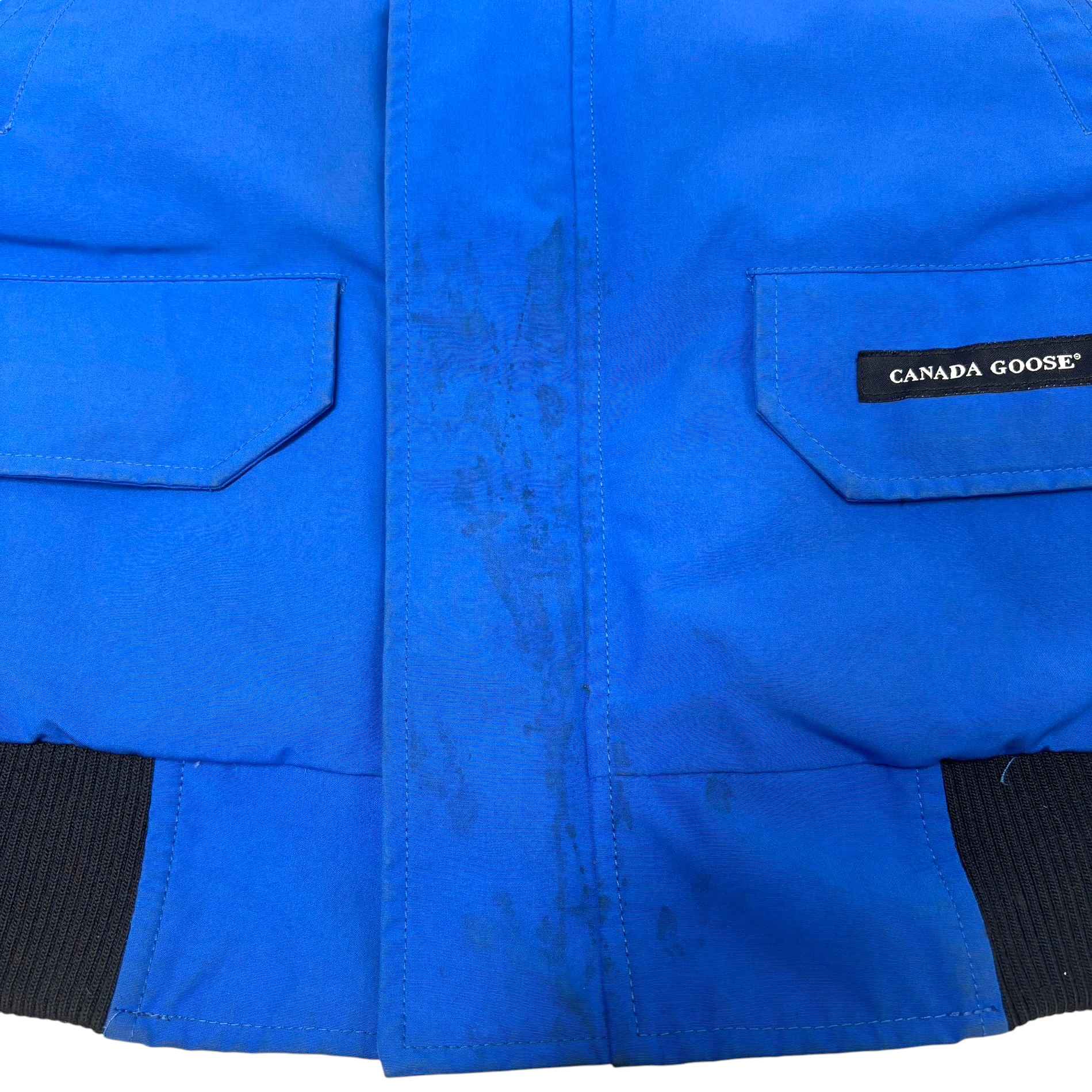 Men's Chilliwack Bomber Down Jacket Blue Size S