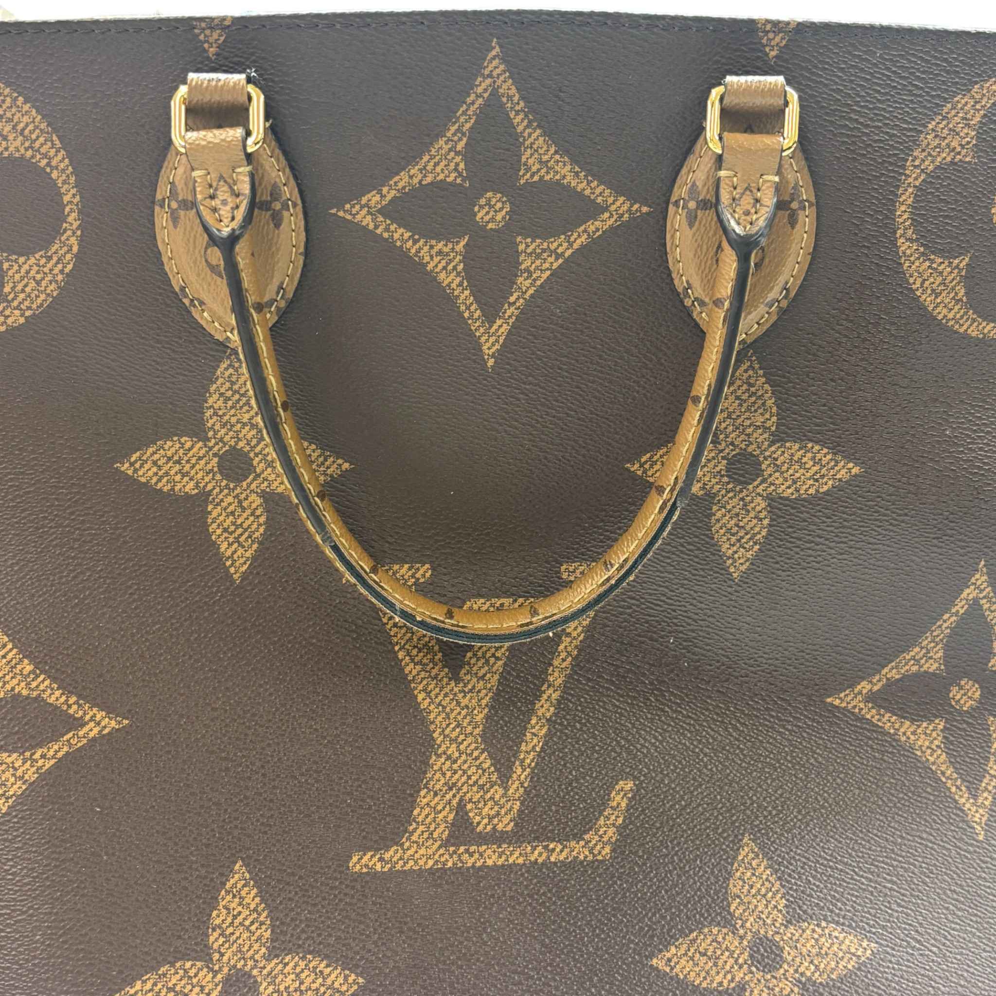 Women's Monogram Onthego Gm Tote Handbag Brown