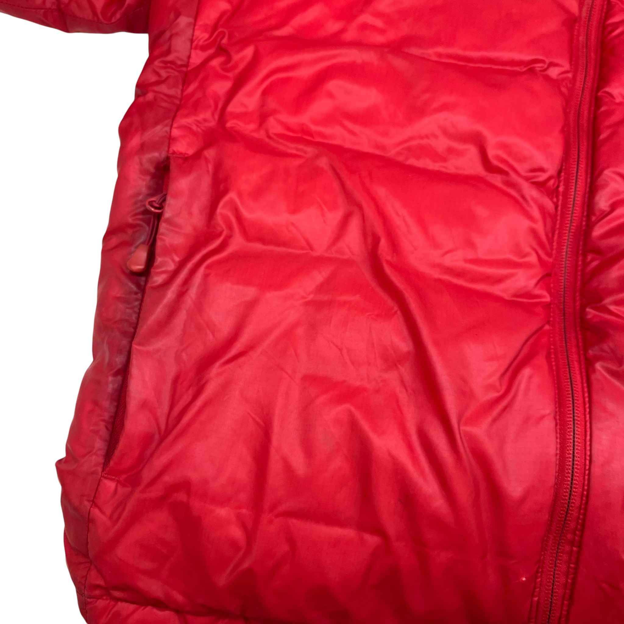 Men's Lodge Down Jacket Red Size M