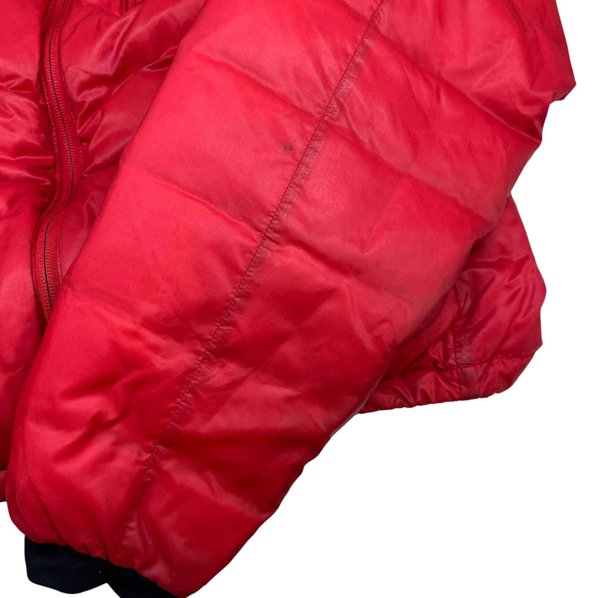Men's Lodge Down Jacket Red Size M