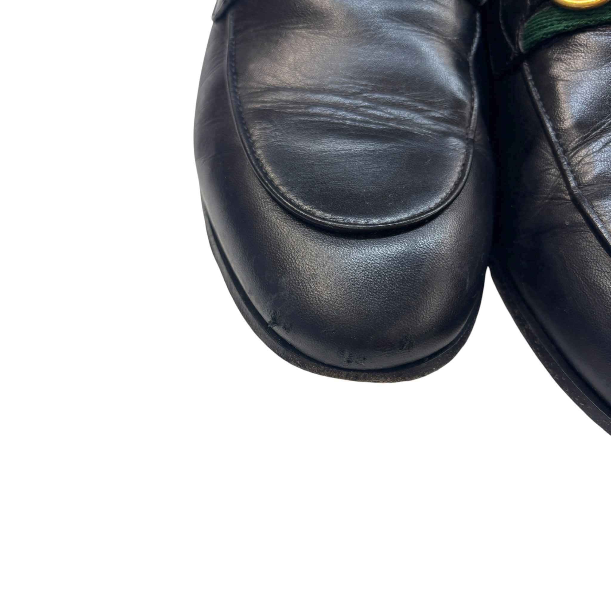 Women's Horsebit Web Loafers Black Size EU 36.5 / UK 3.5