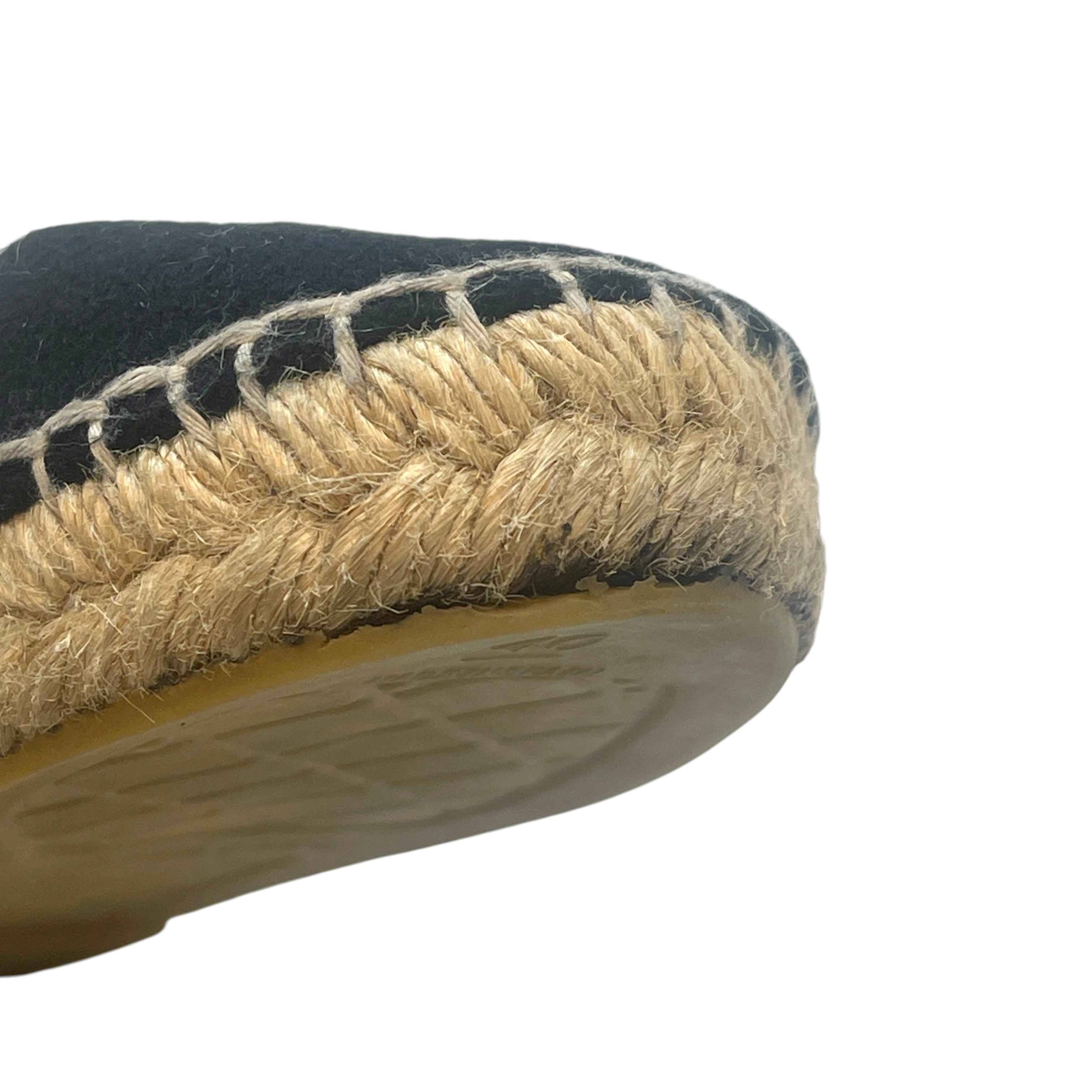 Women's Embroidered Cc Espadrilles Cream Size EU 40 / UK 7