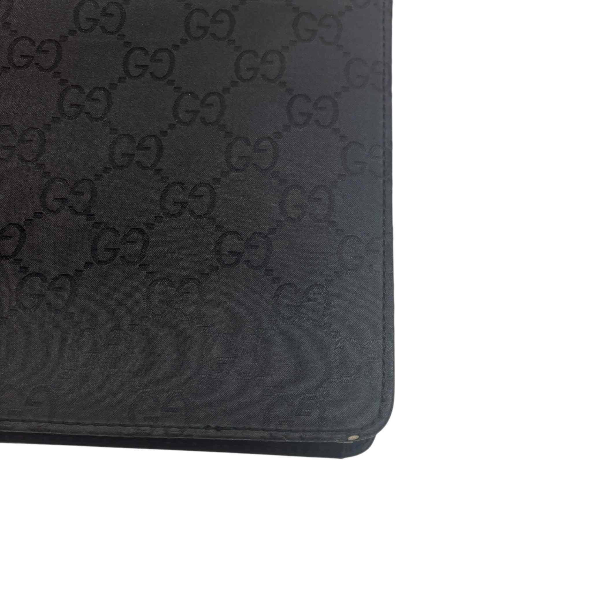 Men's Gg Lock Briefcase Bag Black