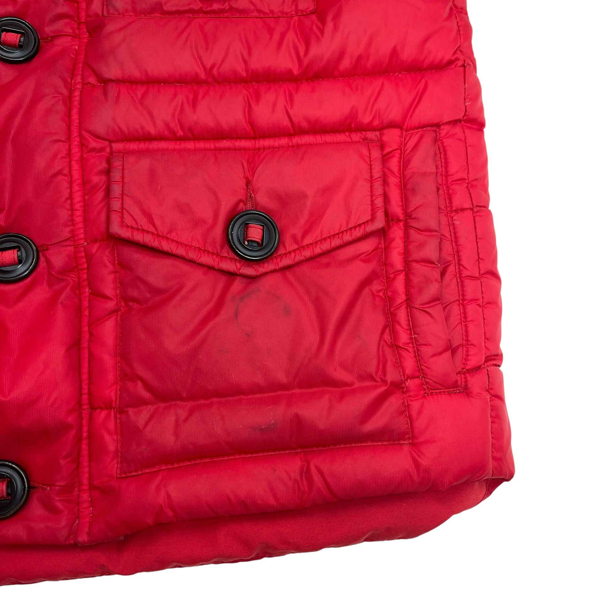 Men's Benedict Gilet Red Size S