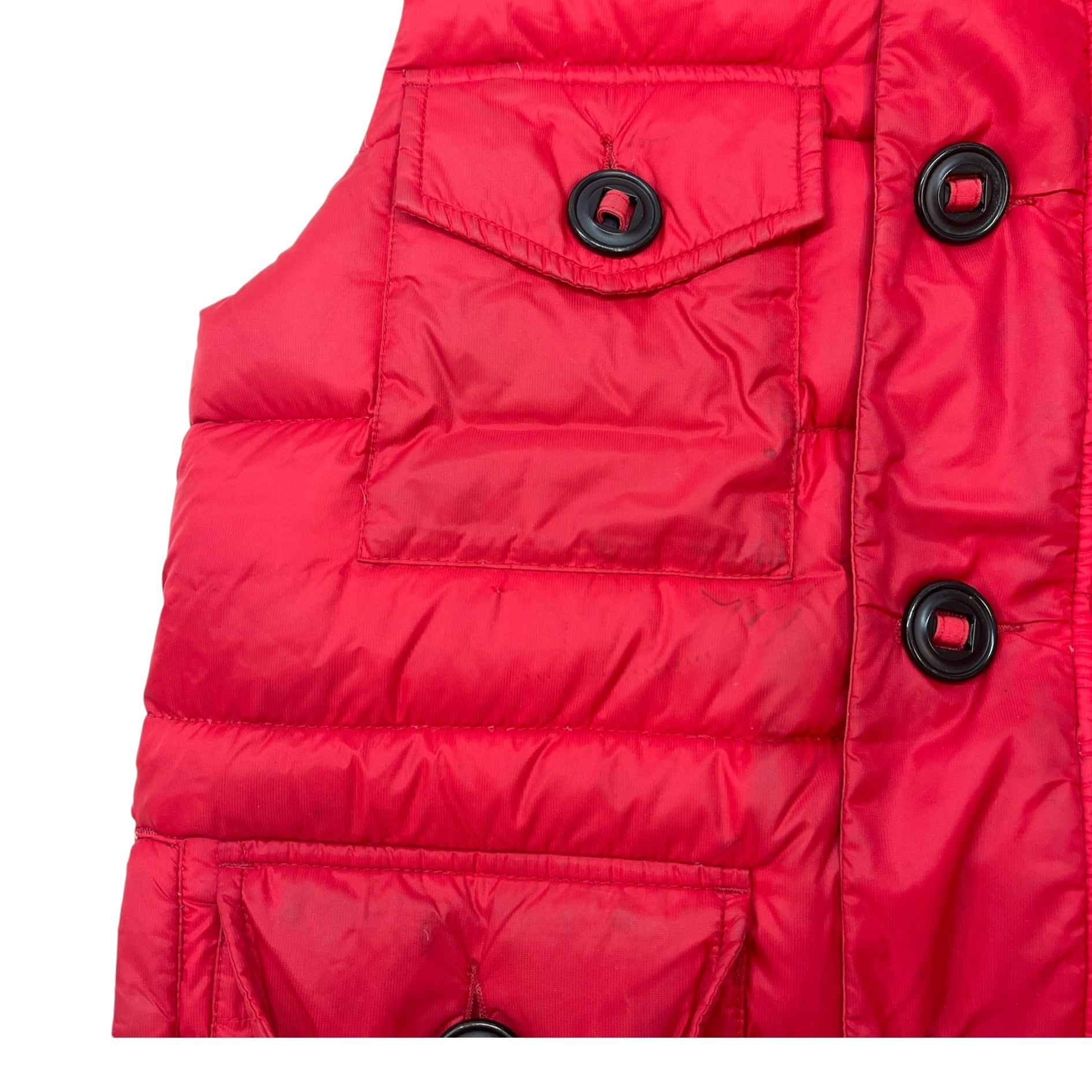 Men's Benedict Gilet Red Size S