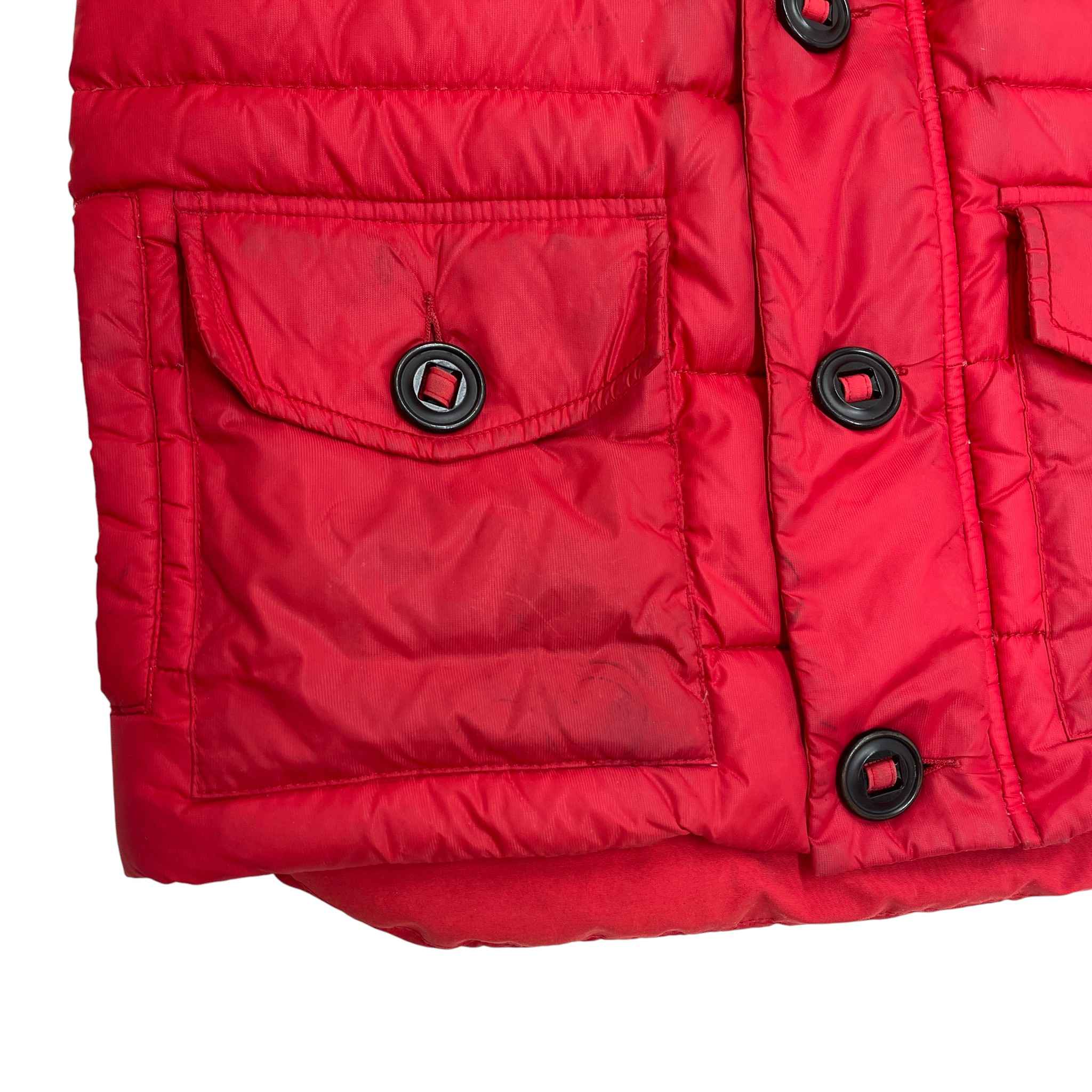 Men's Benedict Gilet Red Size S