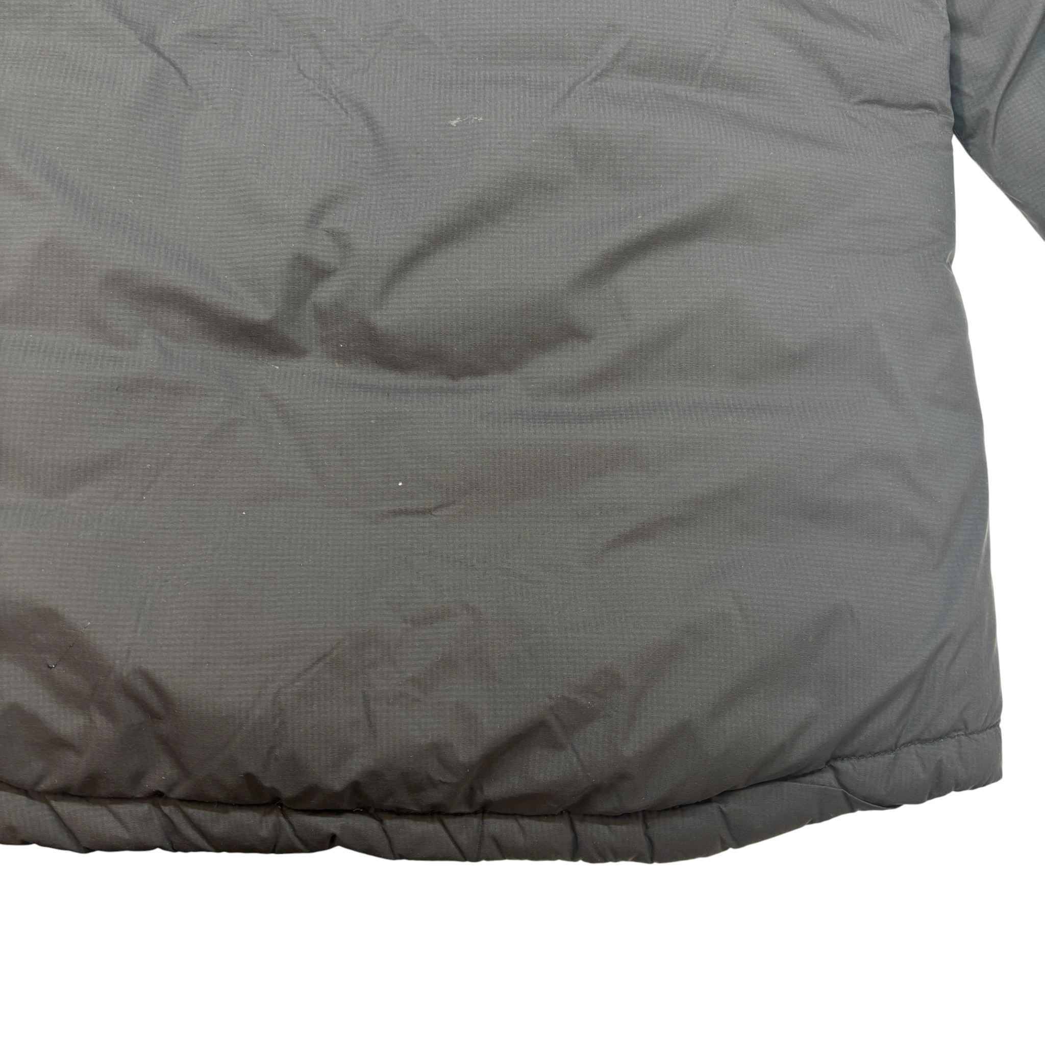 Men's Lodge Hoody Down Jacket Black Size M