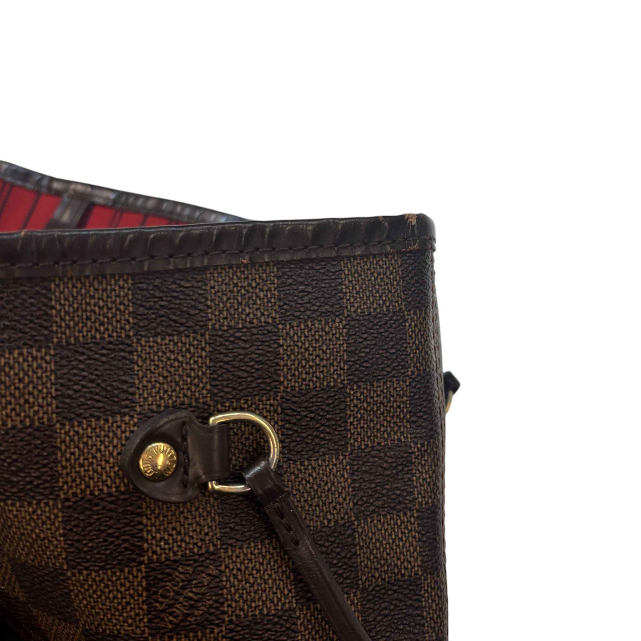 Women's Damier Ebene Neverfull Mm Tote Handbag Brown