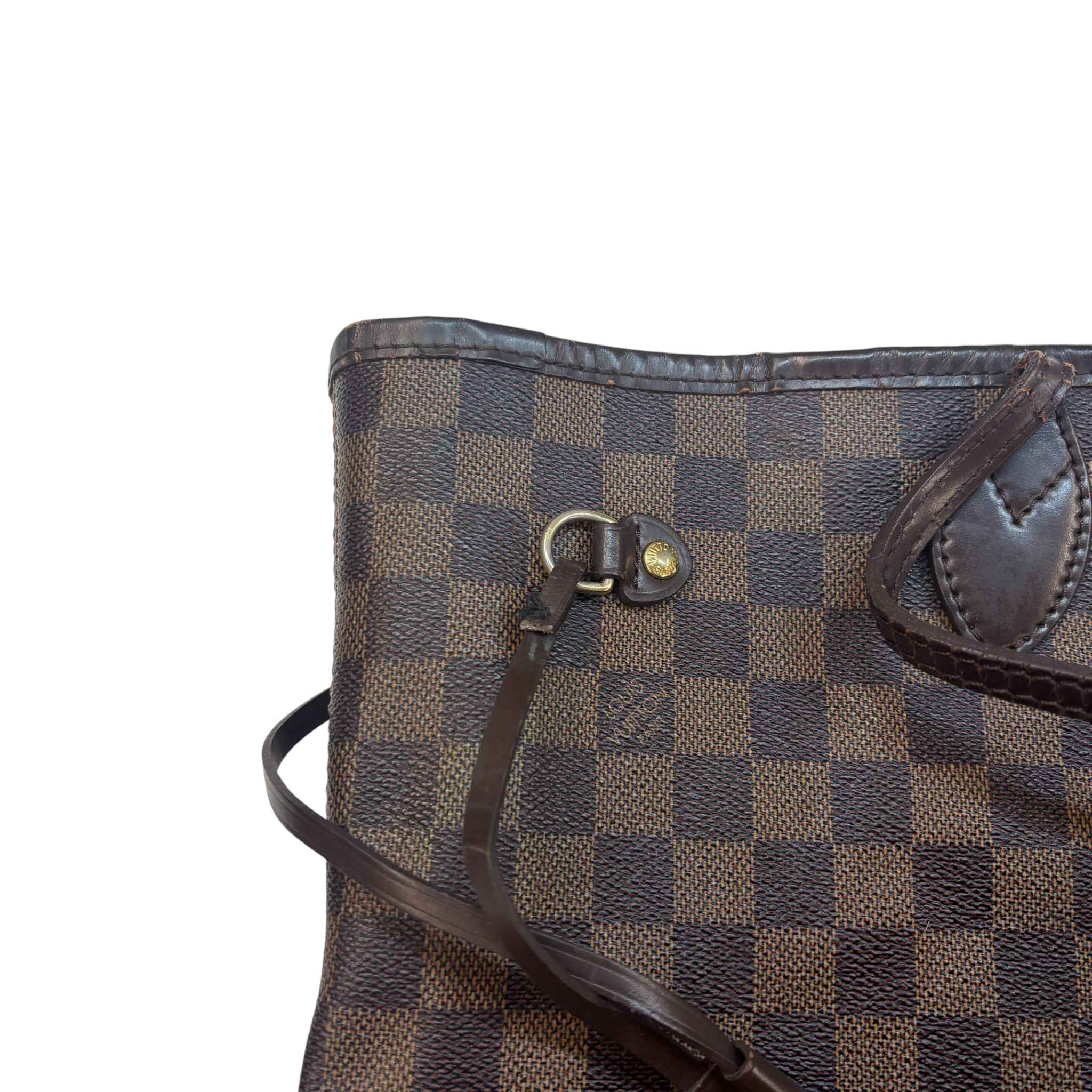 Women's Damier Ebene Neverfull Mm Tote Handbag Brown
