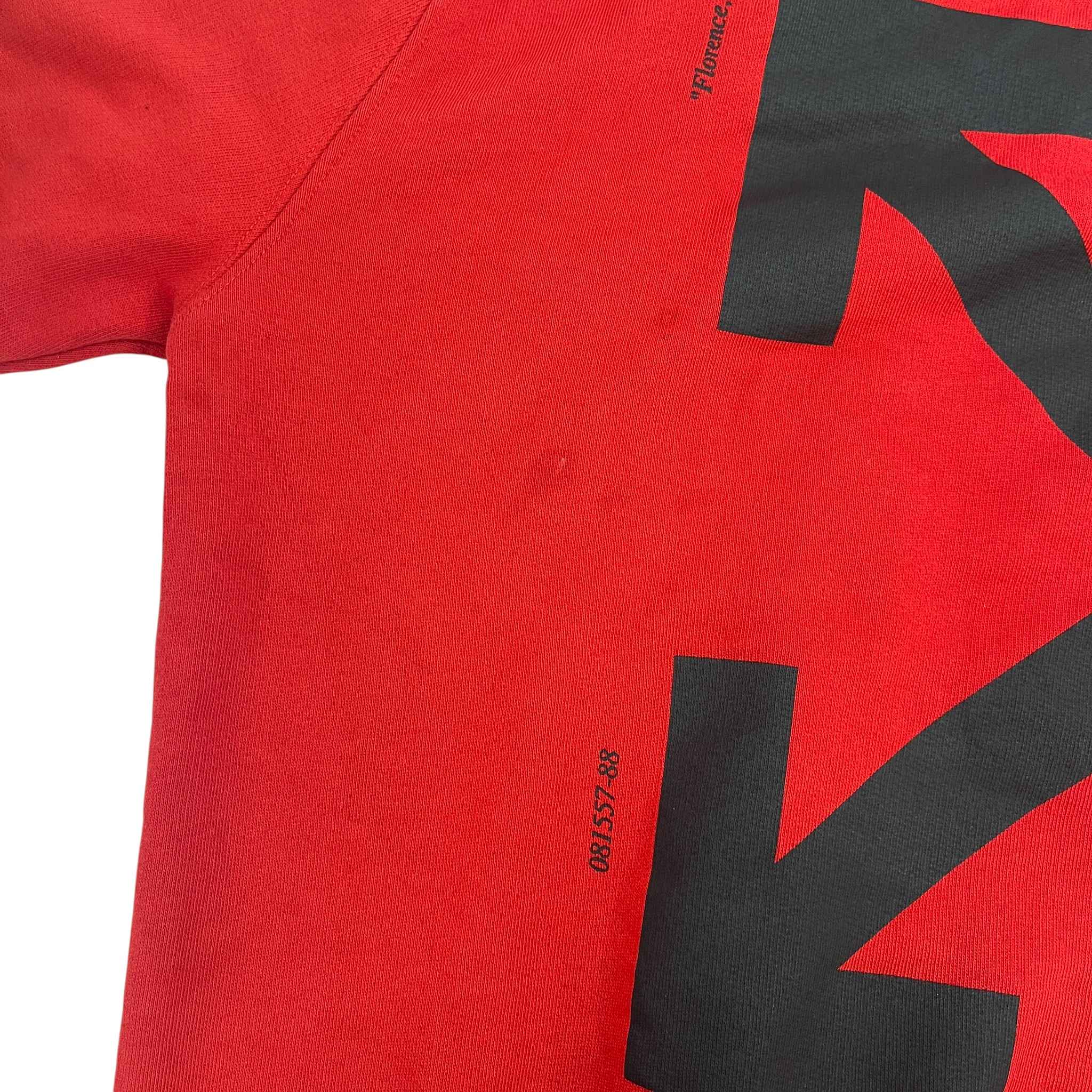 Men's Mona Lisa Temperature Hoodie Red Size L