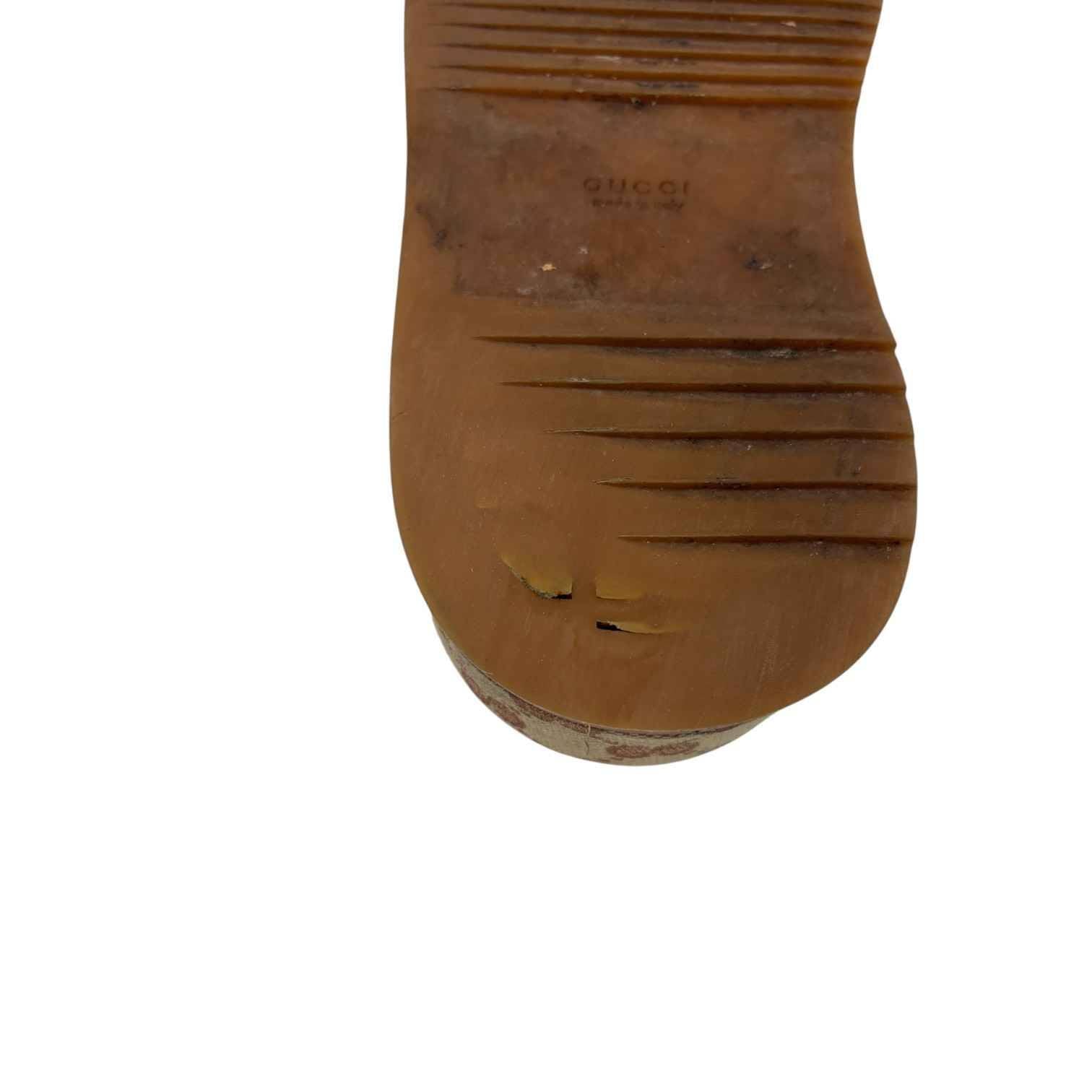 Women's Gg Supreme Platform Slides Beige Size EU 38 / UK 5