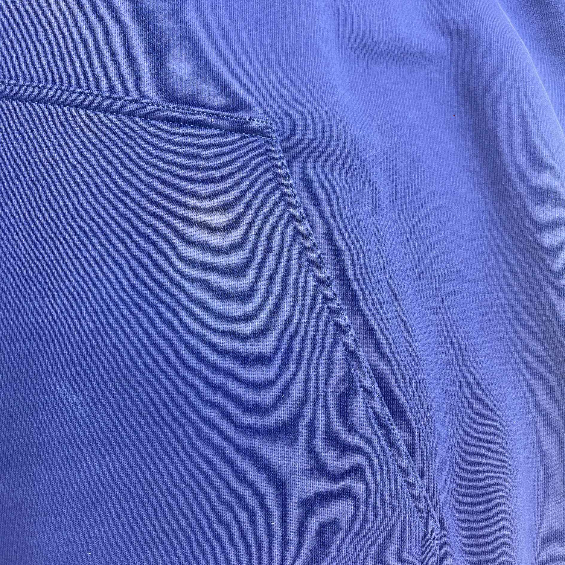 Political Logo Hoodie Blue Size XXL