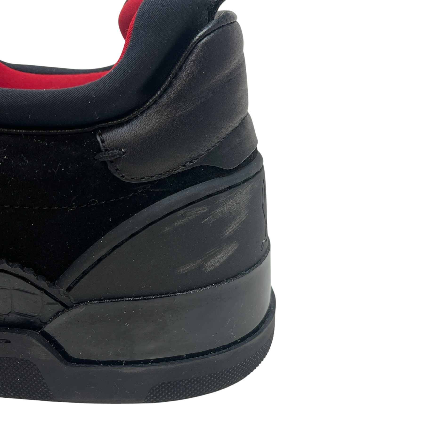 Men's Aurelien Low Trainers Black Size EU 42 / UK 8