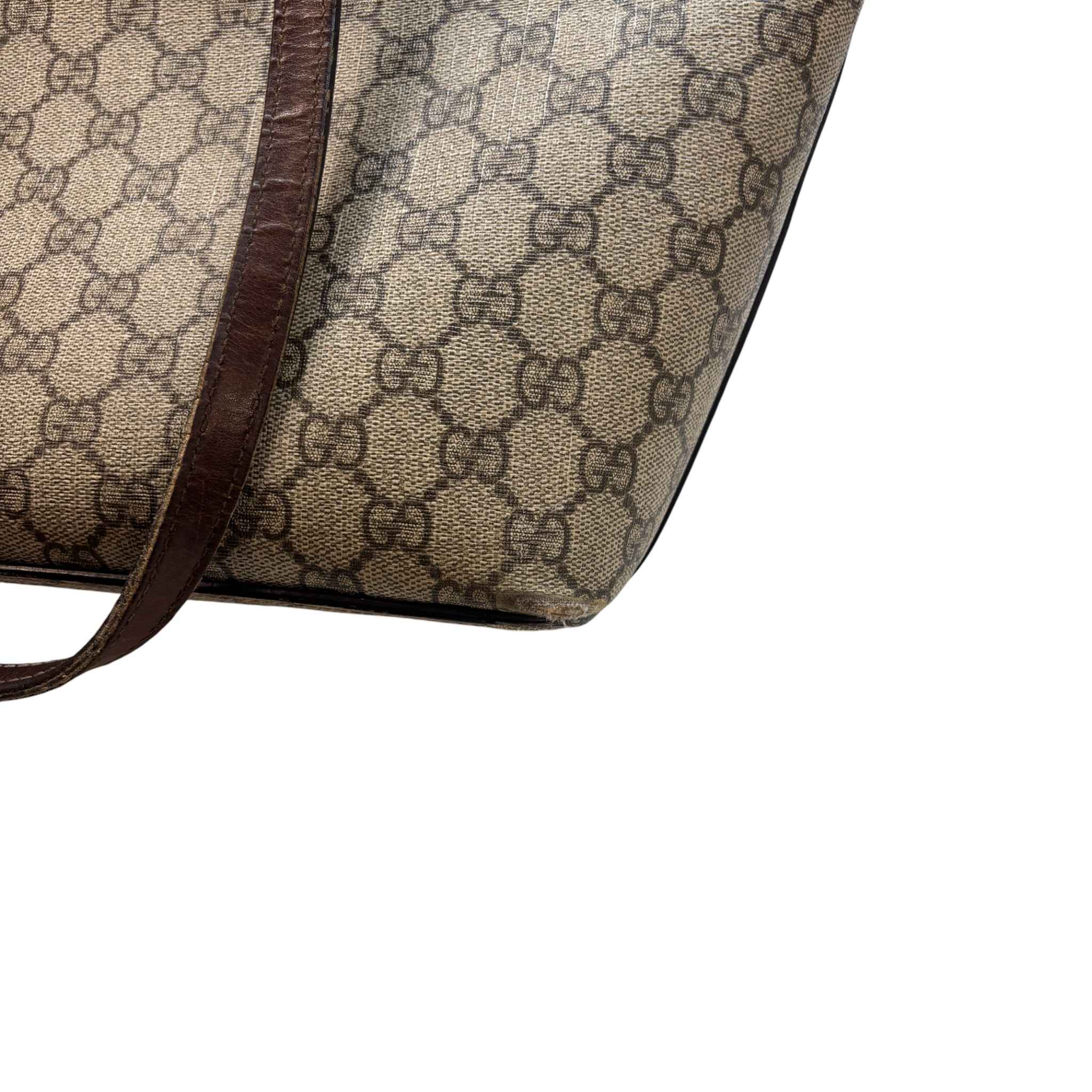 Women's Gg Supreme Tote Handbag Beige