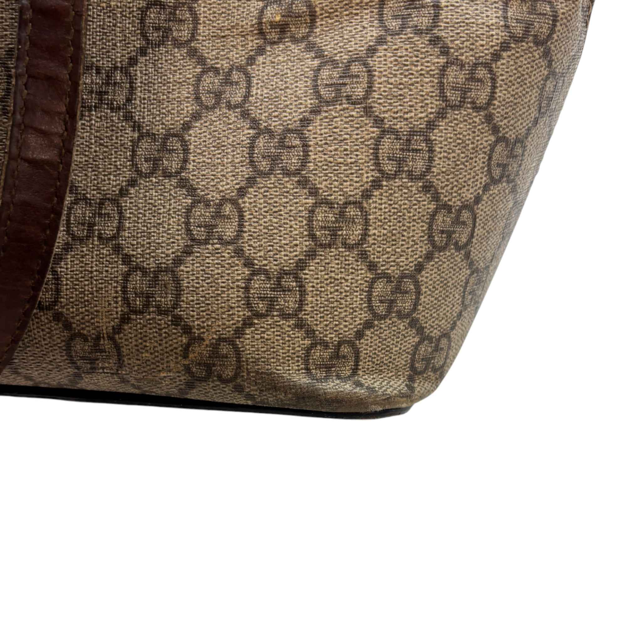 Women's Gg Supreme Tote Handbag Beige