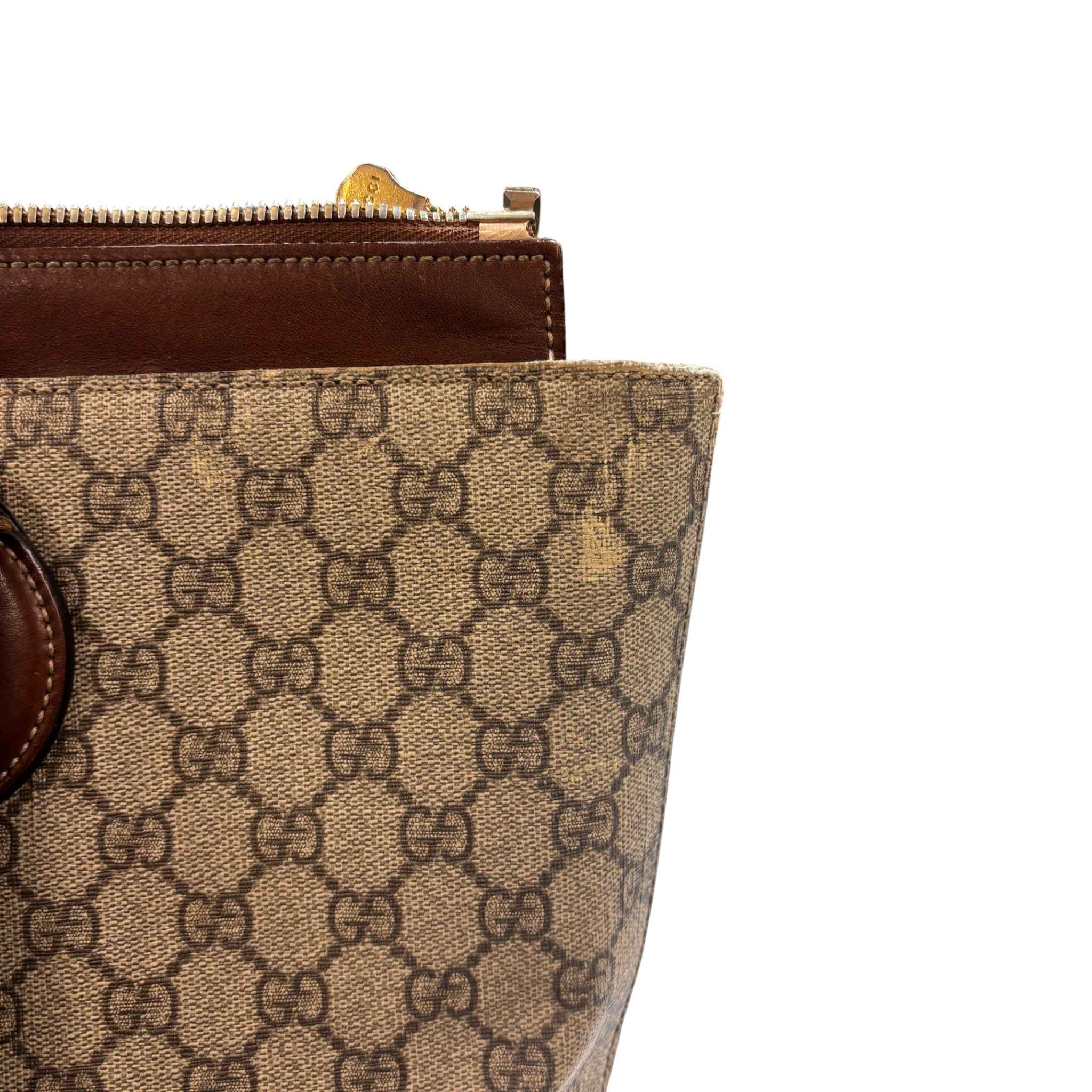 Women's Gg Supreme Tote Handbag Beige