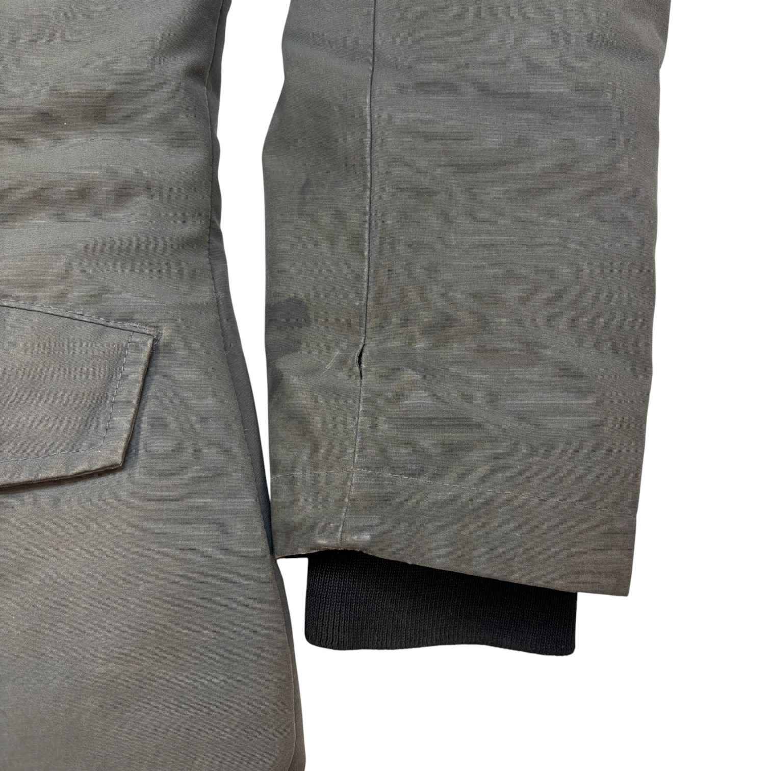 Women's Montebello Parka Down Jacket Grey Size S