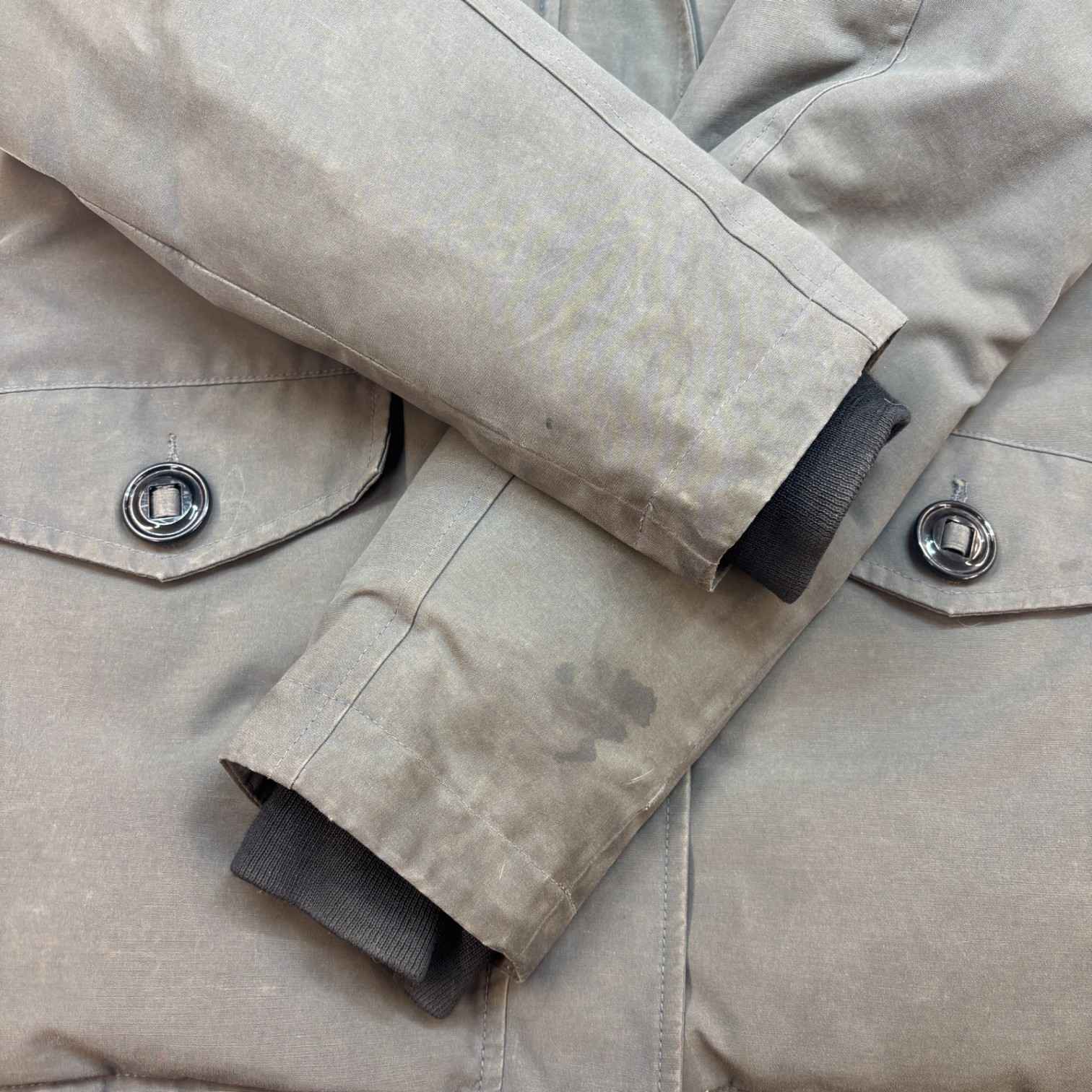 Women's Montebello Parka Down Jacket Grey Size S