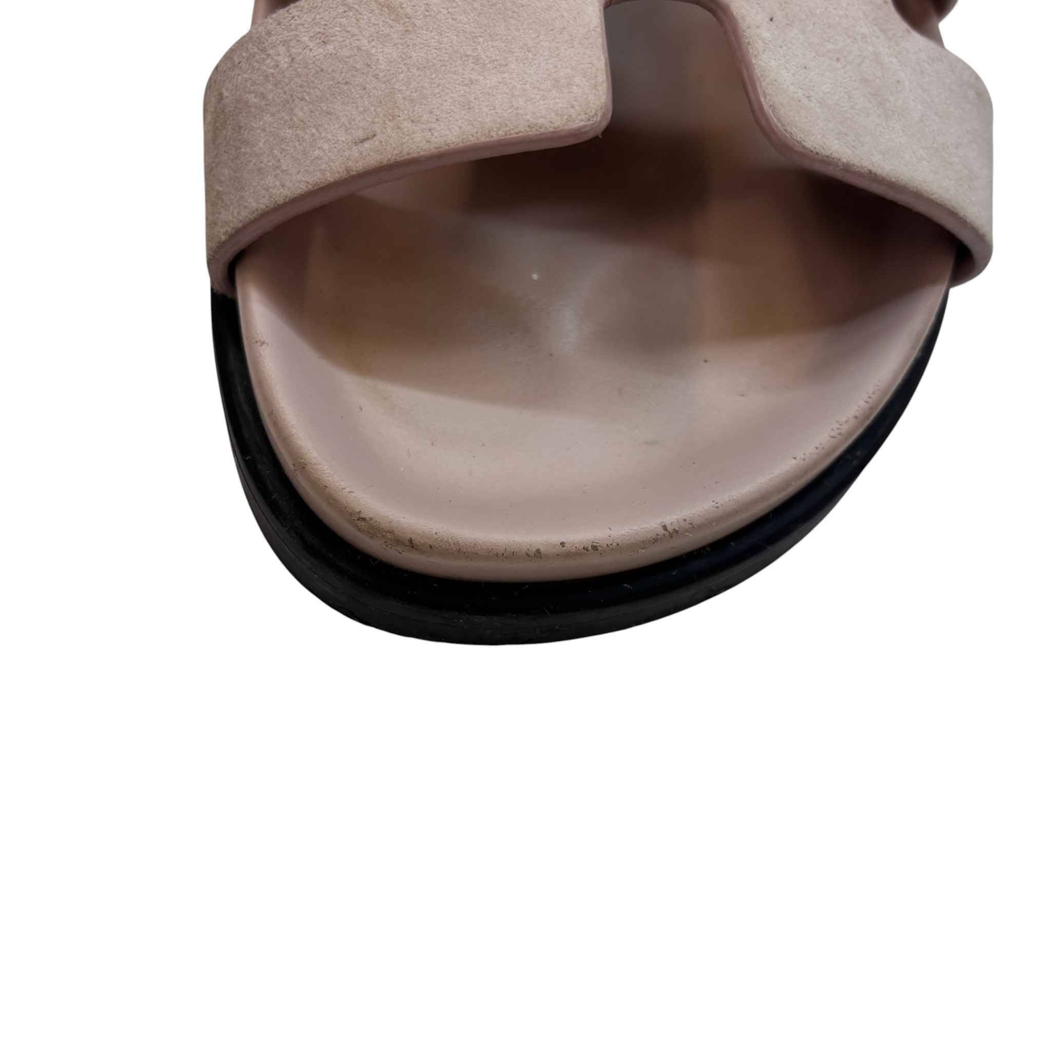 Women's Chypre Suede Sandals Pink Size EU 40 / UK 7