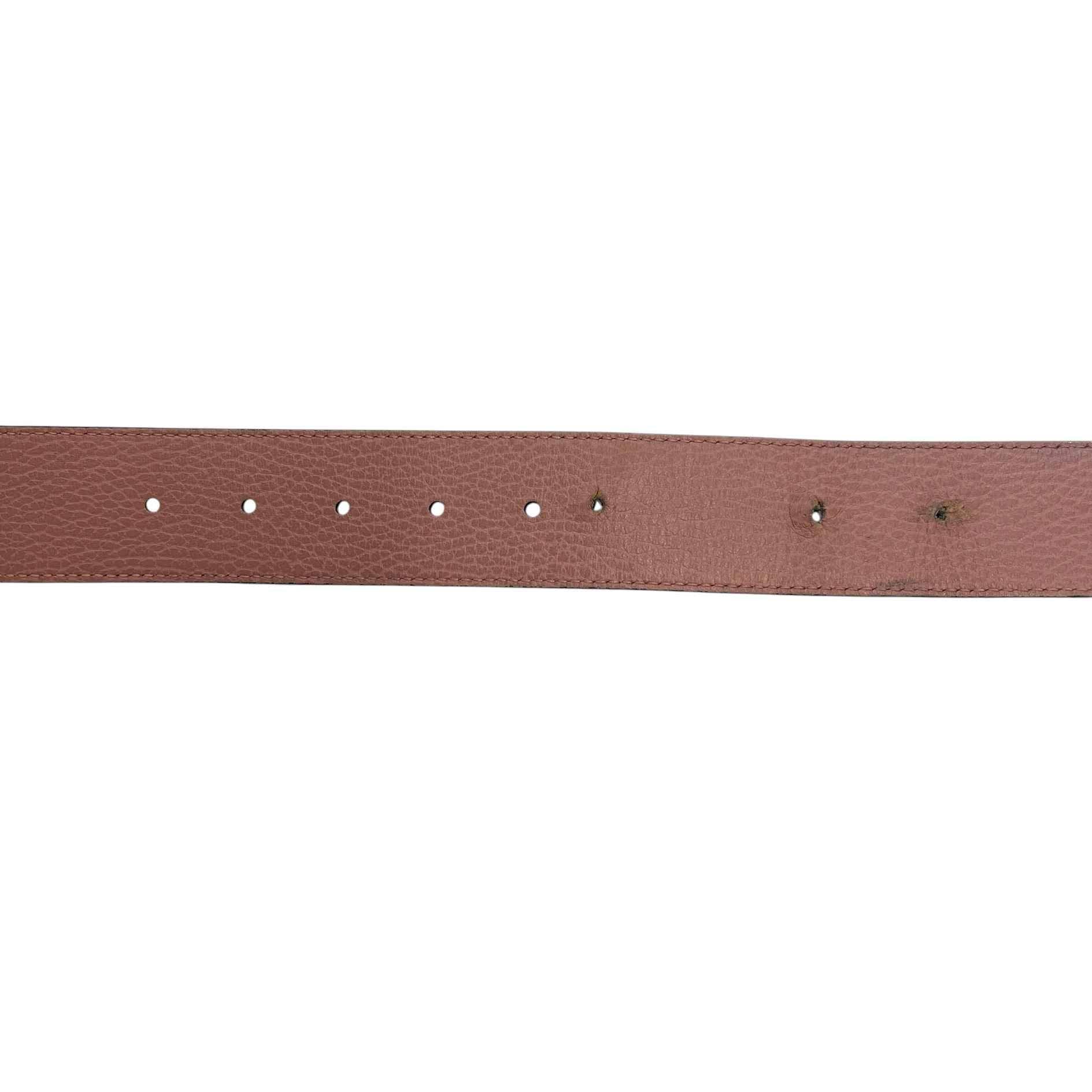 Women's Gg Reversible Belt Black Size 90CM / UK 12