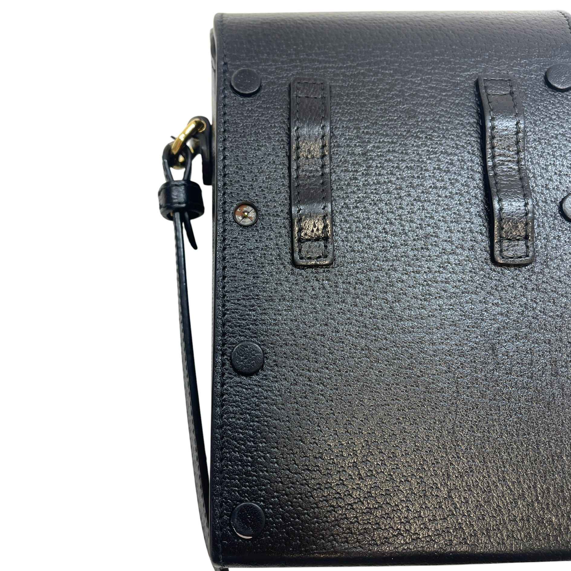 Women's Horsebit 1955 Vertical Bag Black