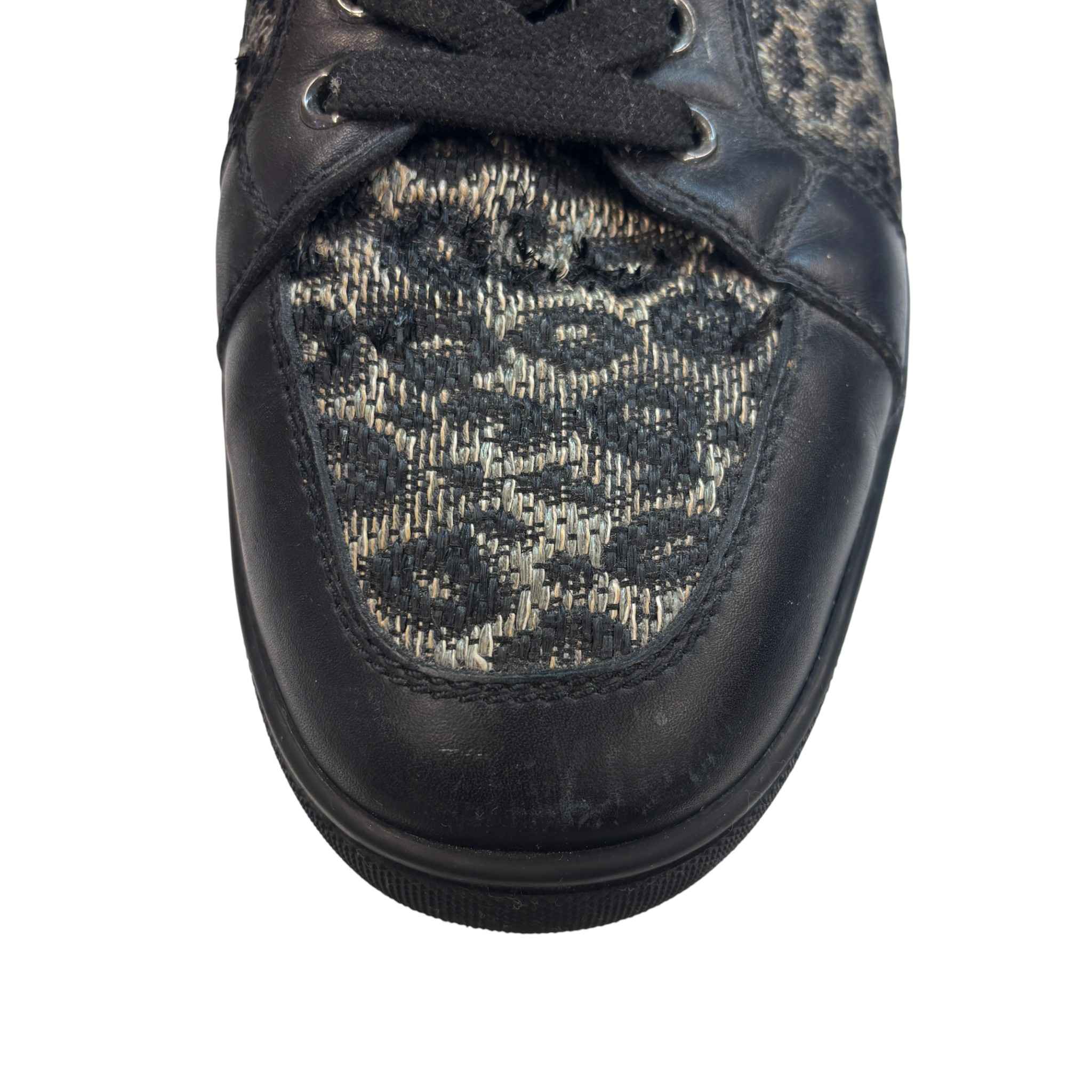 Men's Louis Junior Orlato Low Trainers Black Size EU 43 / UK 9