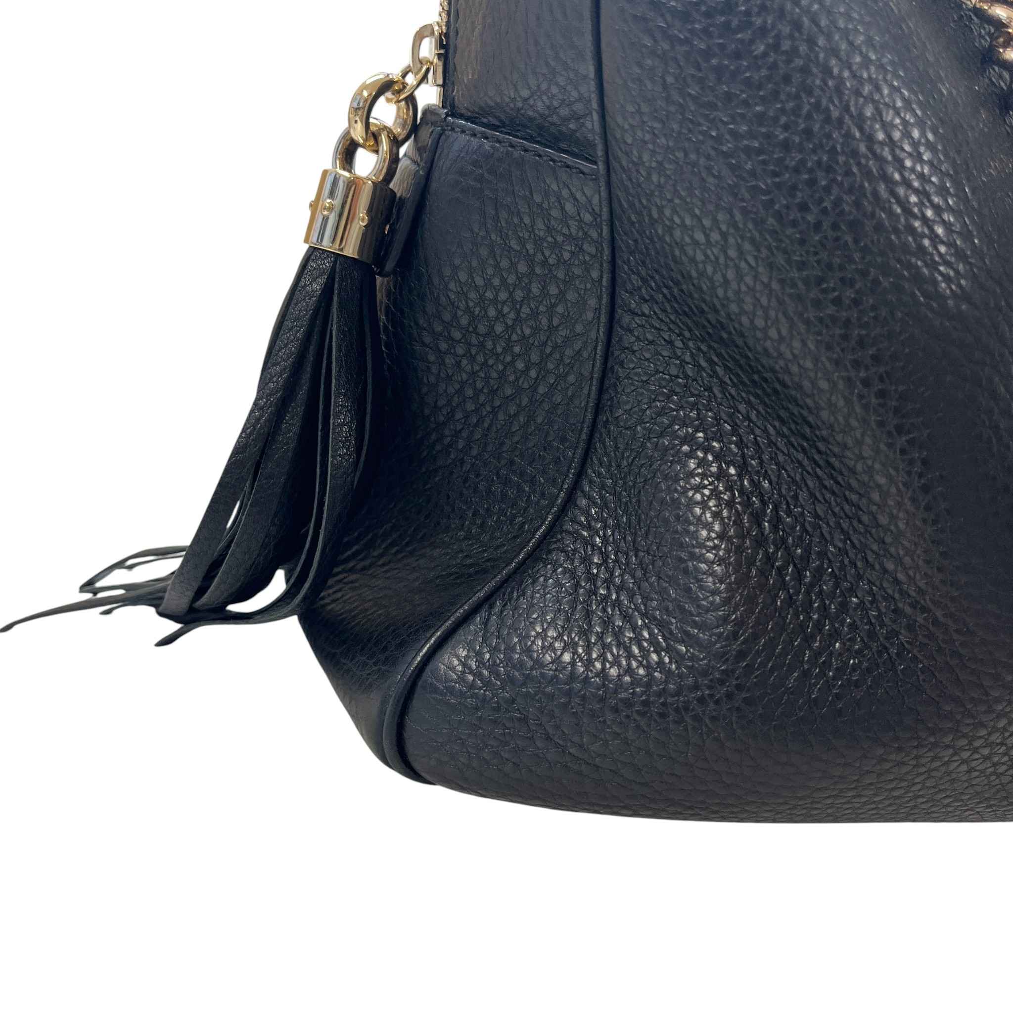 Women's Soho Chain Handbag Black