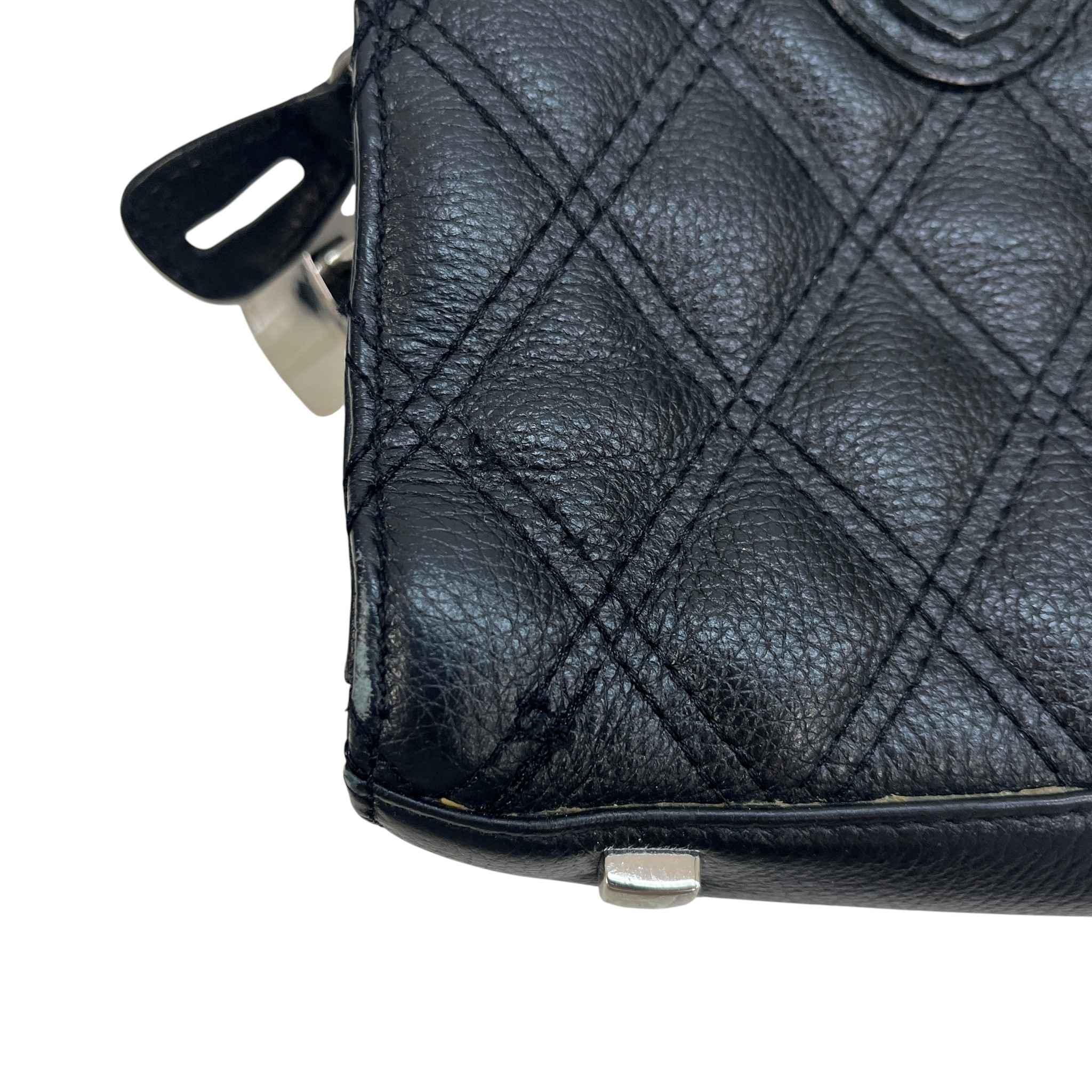 Women's Interlocking Bb Logo Handbag Black