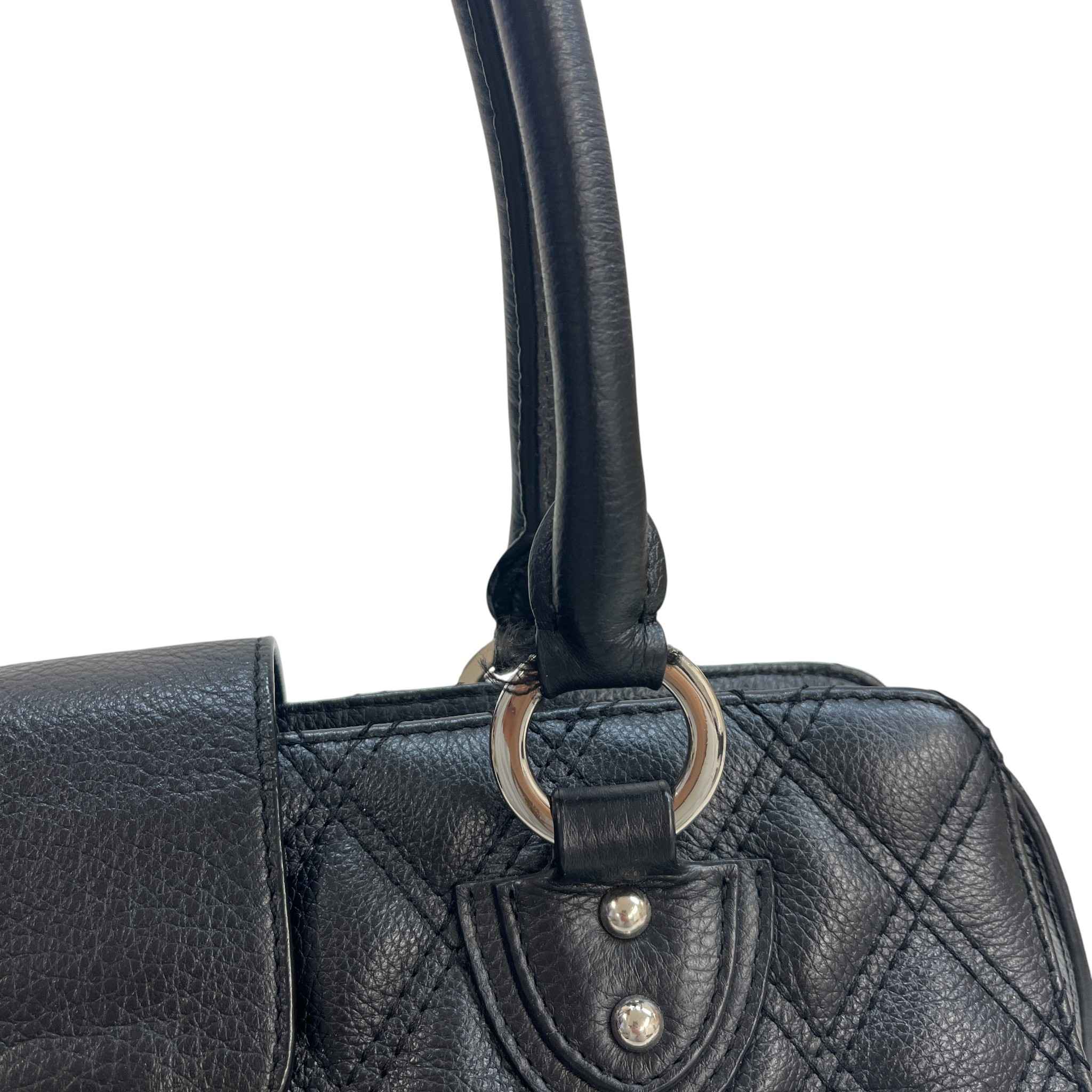 Women's Interlocking Bb Logo Handbag Black