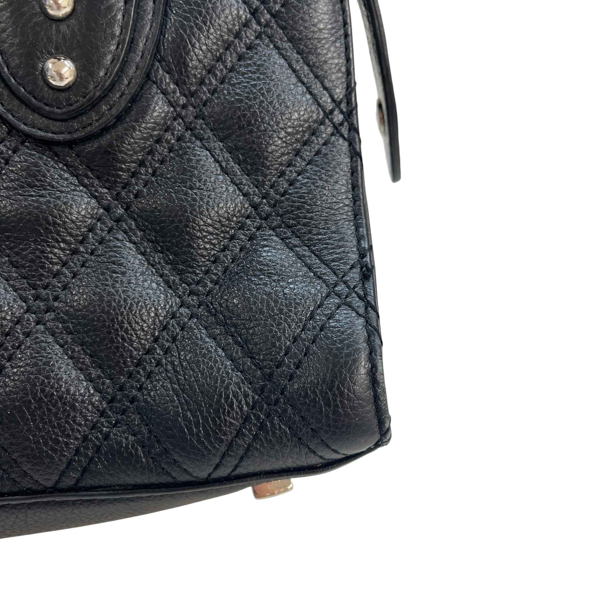 Women's Interlocking Bb Logo Handbag Black