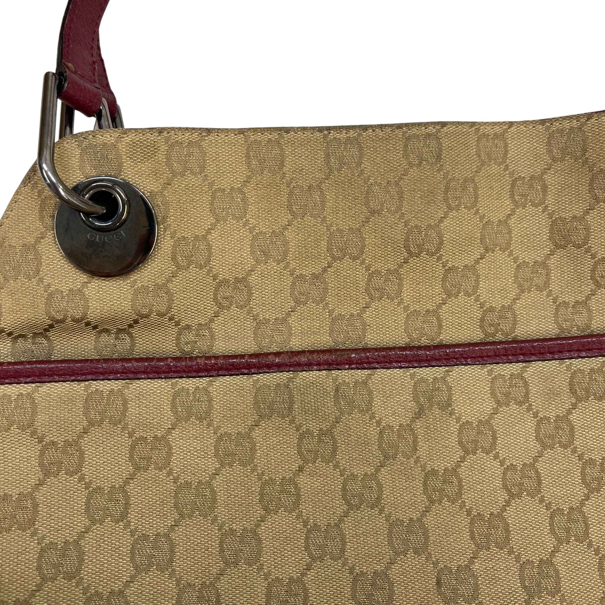 Women's Gg Canvas Eclipse Handbag Beige