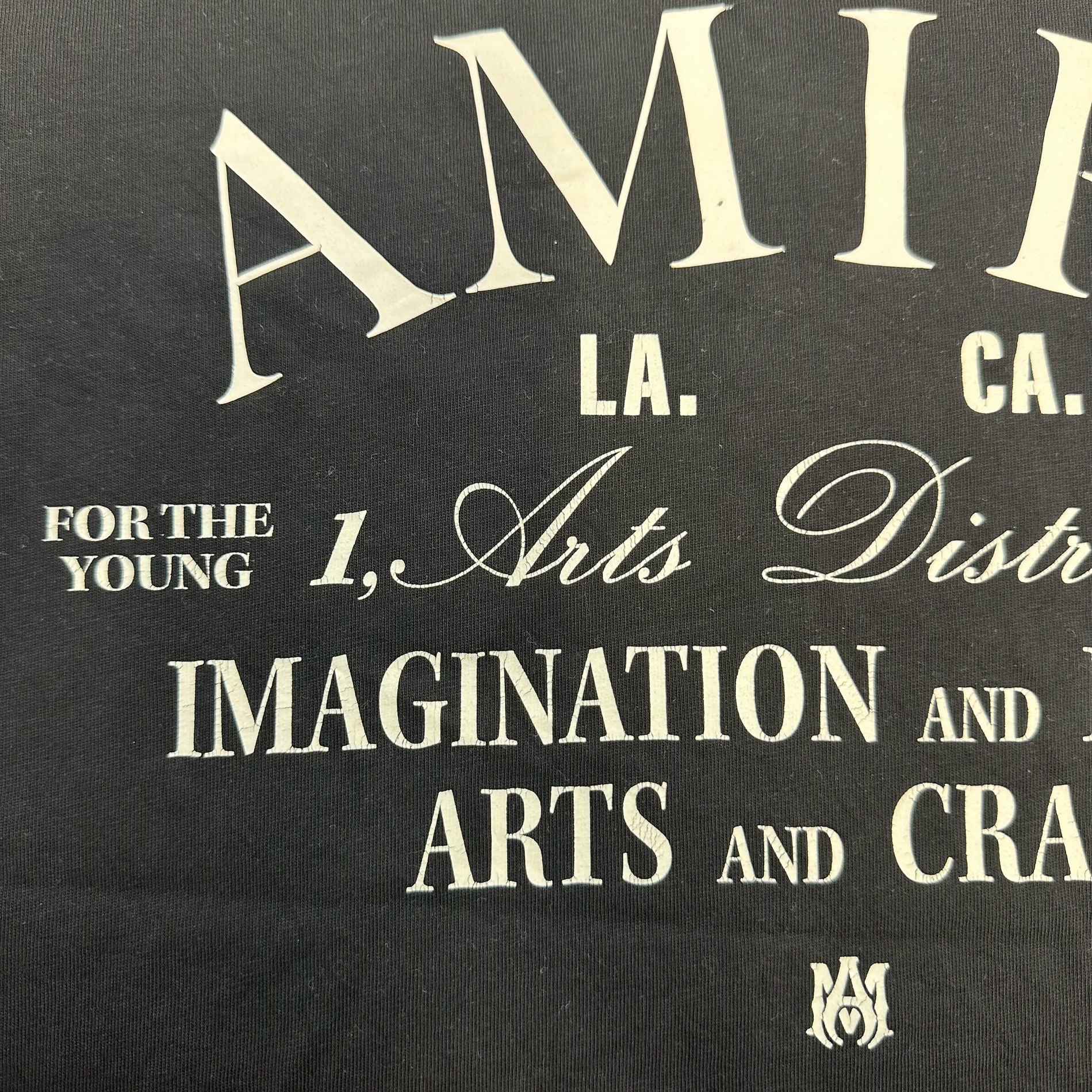 Men's Arts District T-Shirt Black Size S