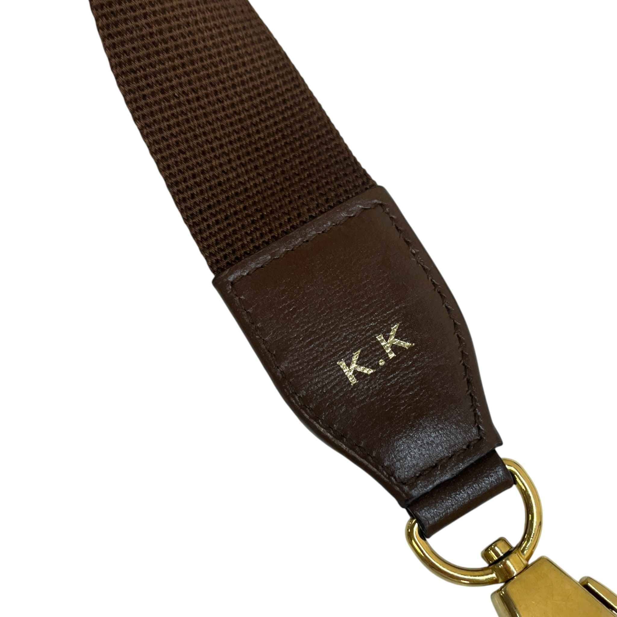 Men's Gg Supreme Messenger Bag Brown