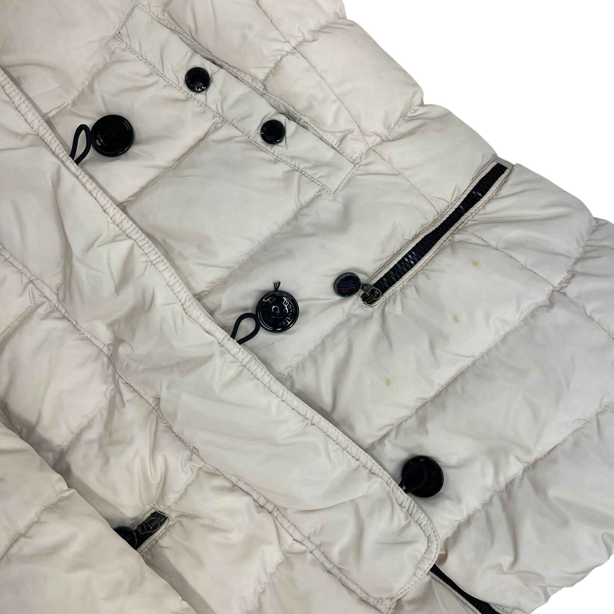 Women's Gene Down Jacket White Size 2 / UK 12