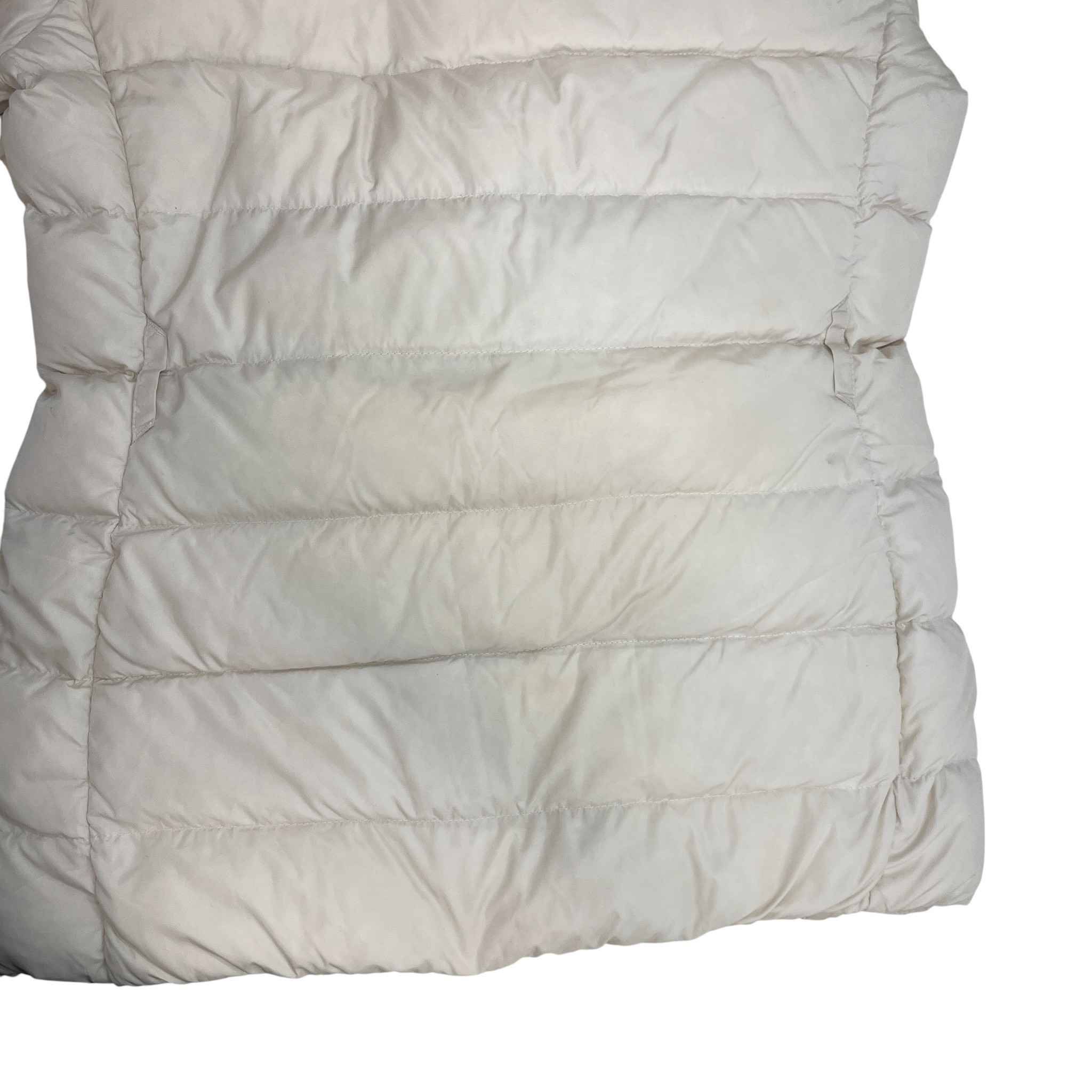 Women's Gene Down Jacket White Size 2 / UK 12