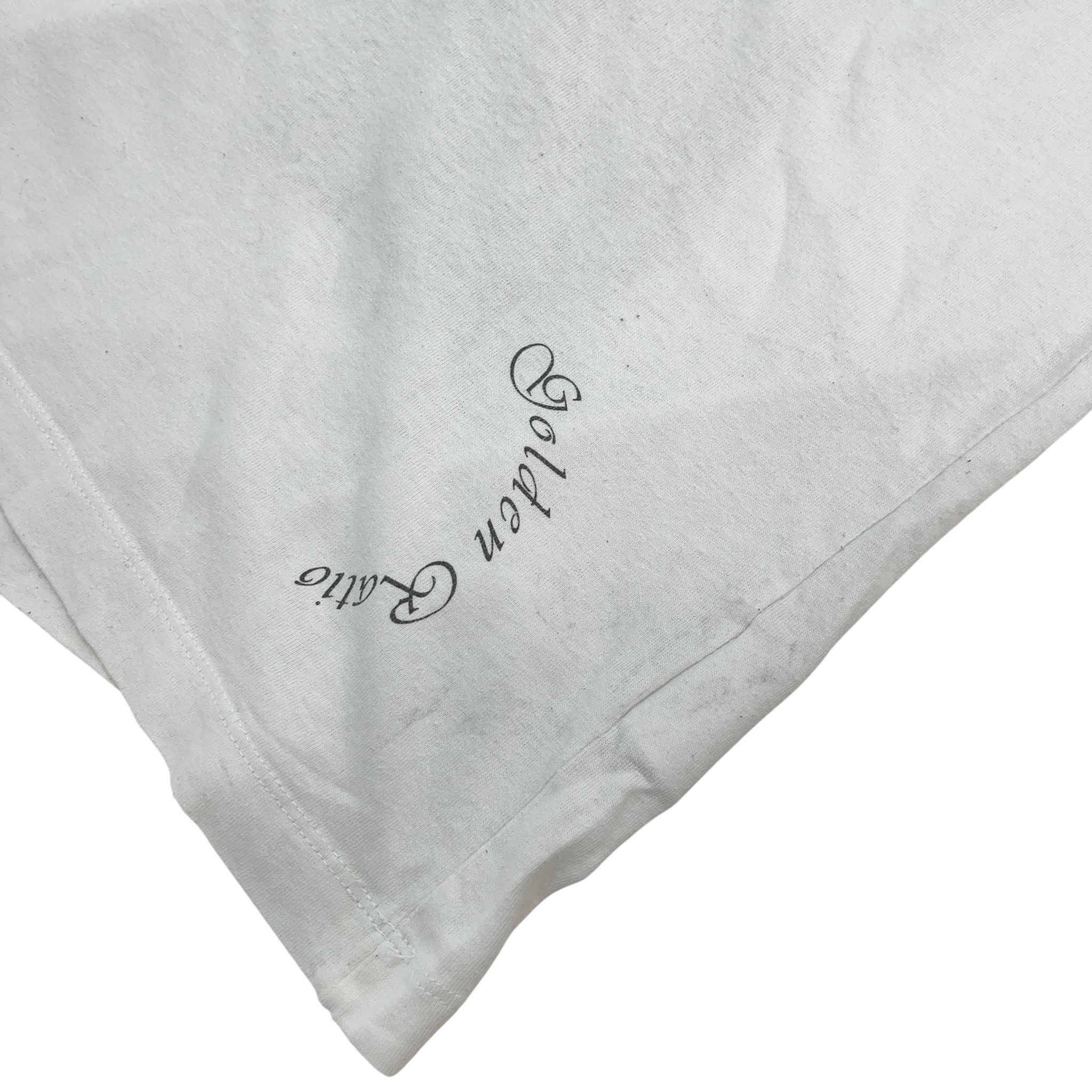 Men's Dripping Arrows T-Shirt White Size XXS