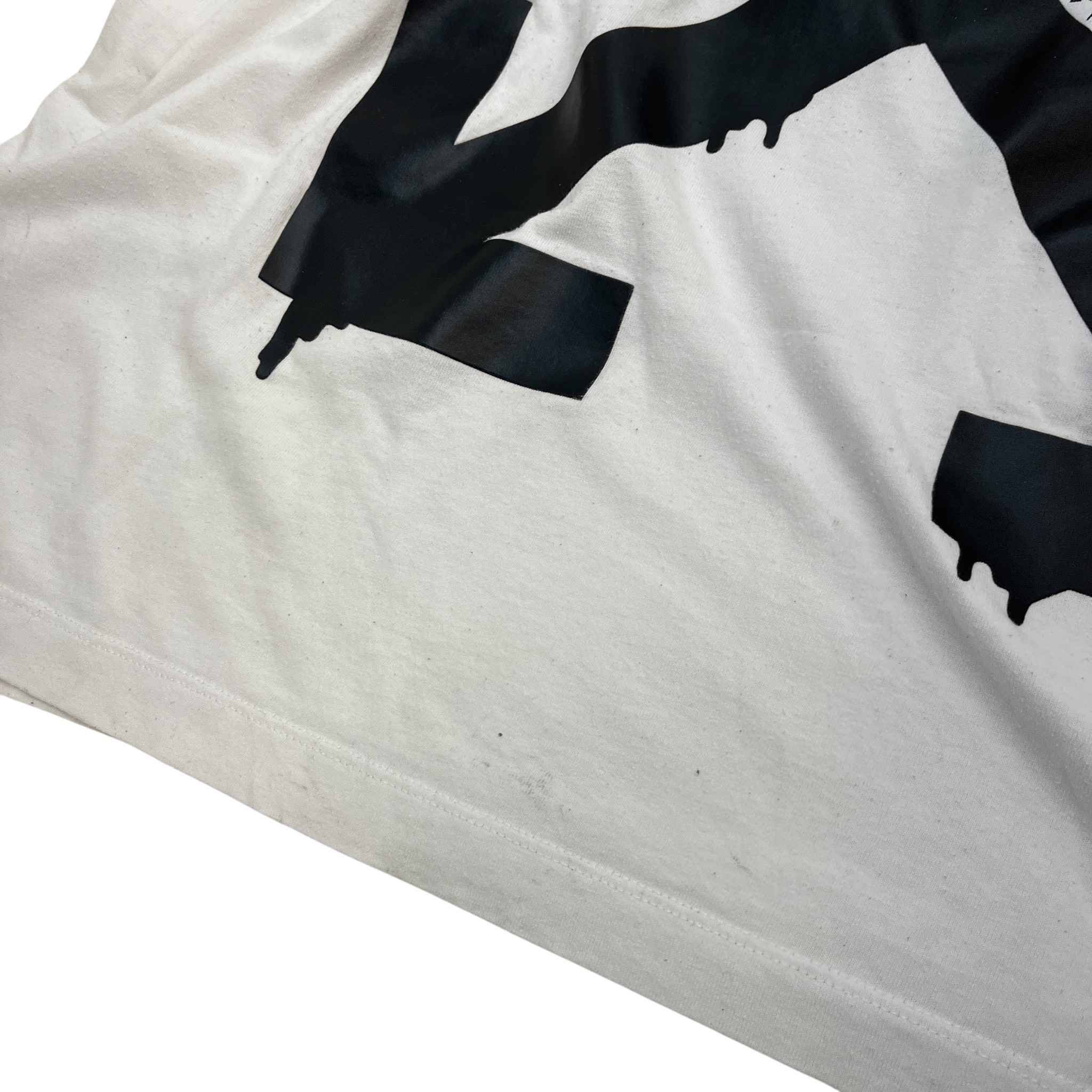 Men's Dripping Arrows T-Shirt White Size XXS