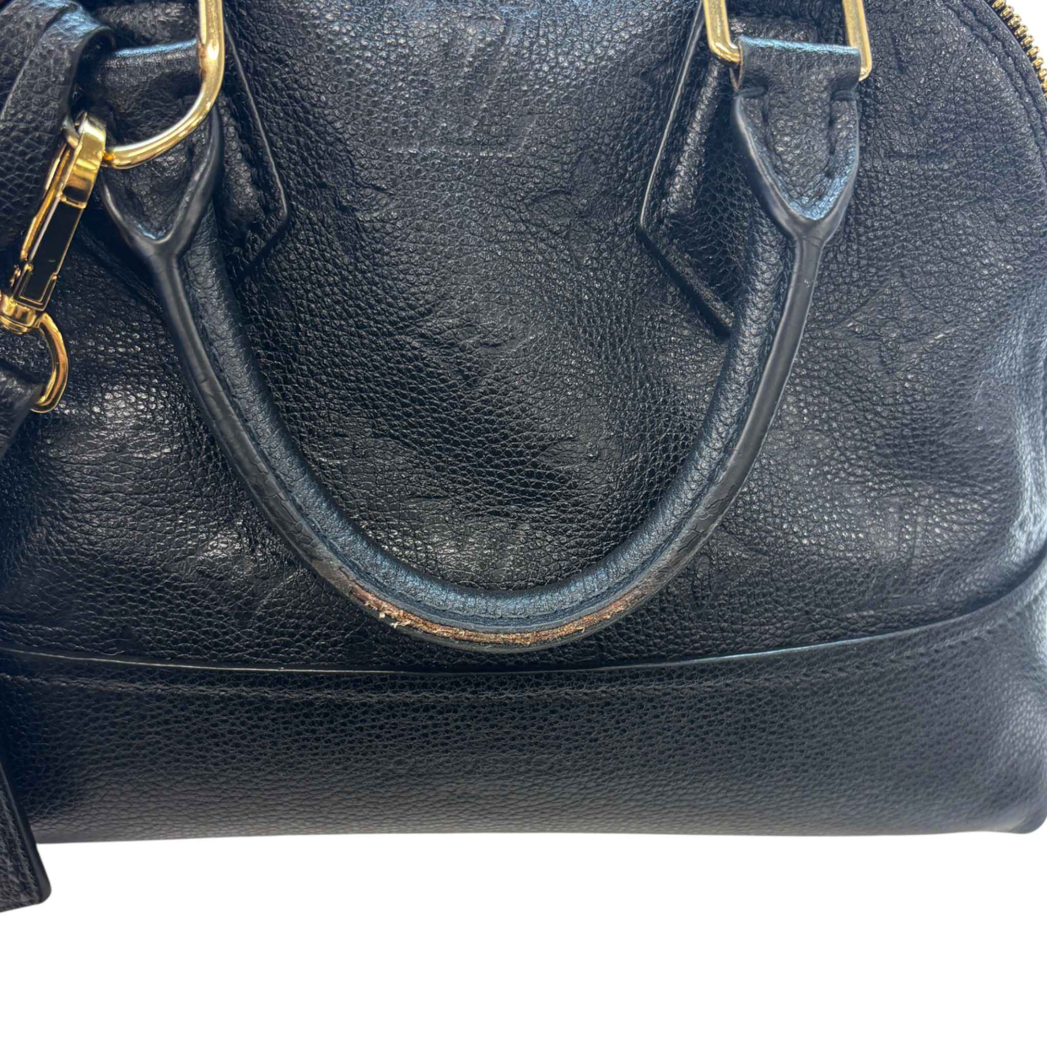 Women's Empreinte Leather Alma Bb Handbag Black