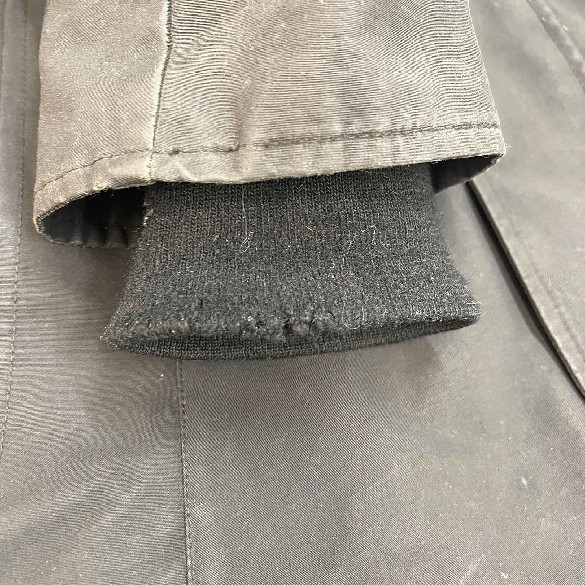 Men's Langford Parka Down Jacket Black Size L