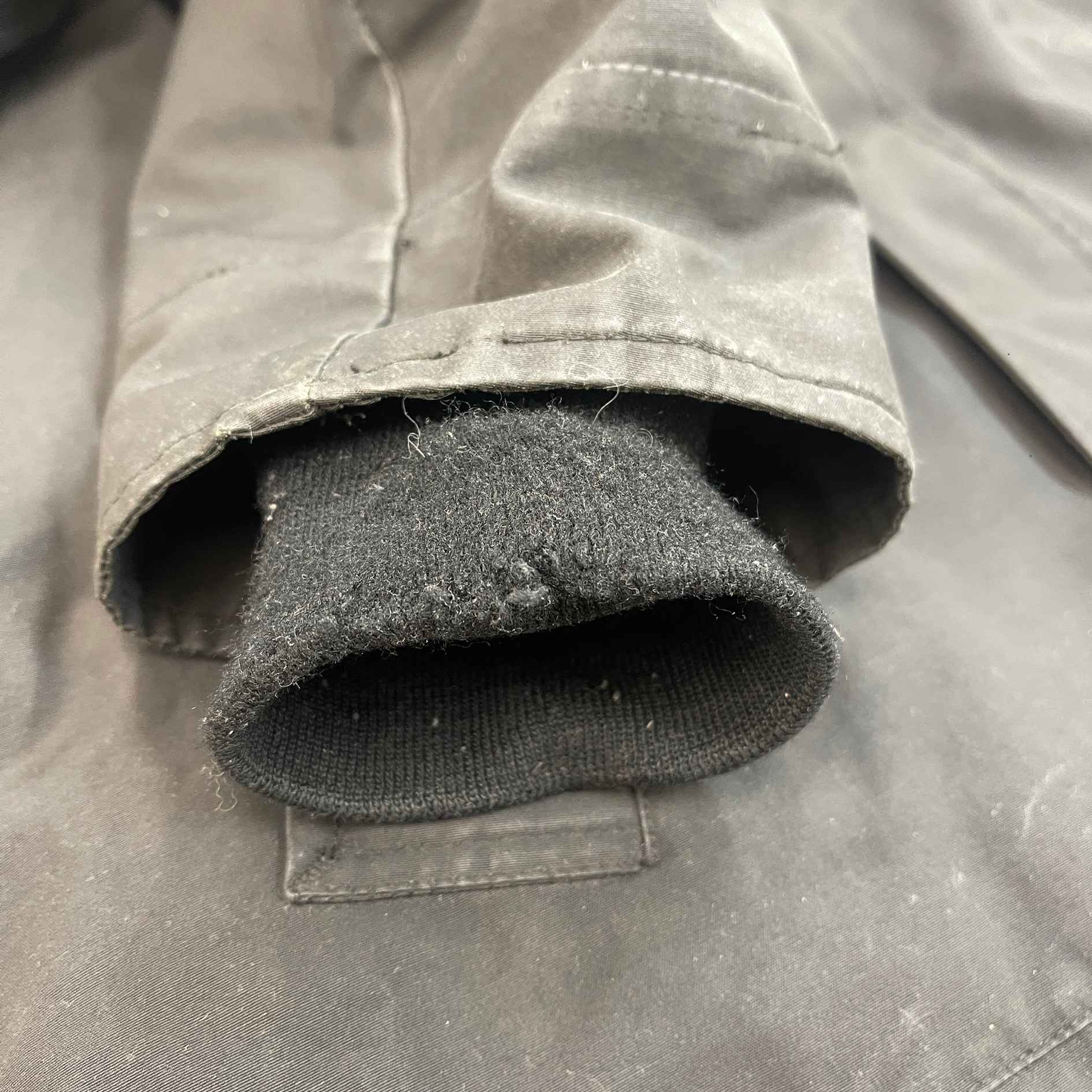 Men's Langford Parka Down Jacket Black Size L