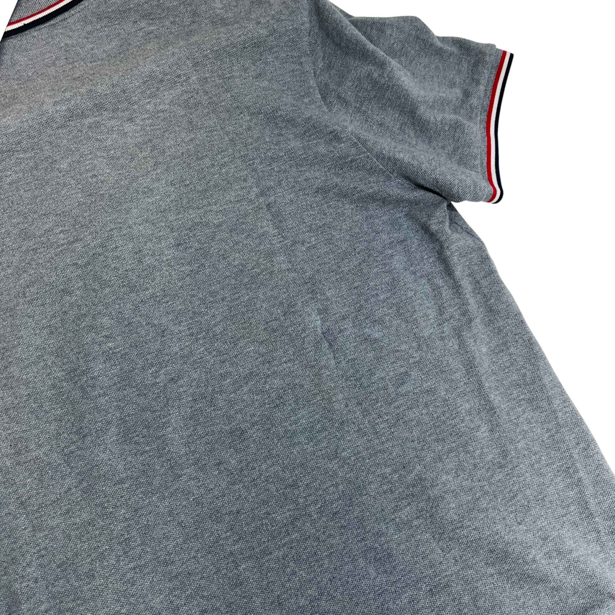 Men's Maglia Polo Shirt Grey Size L