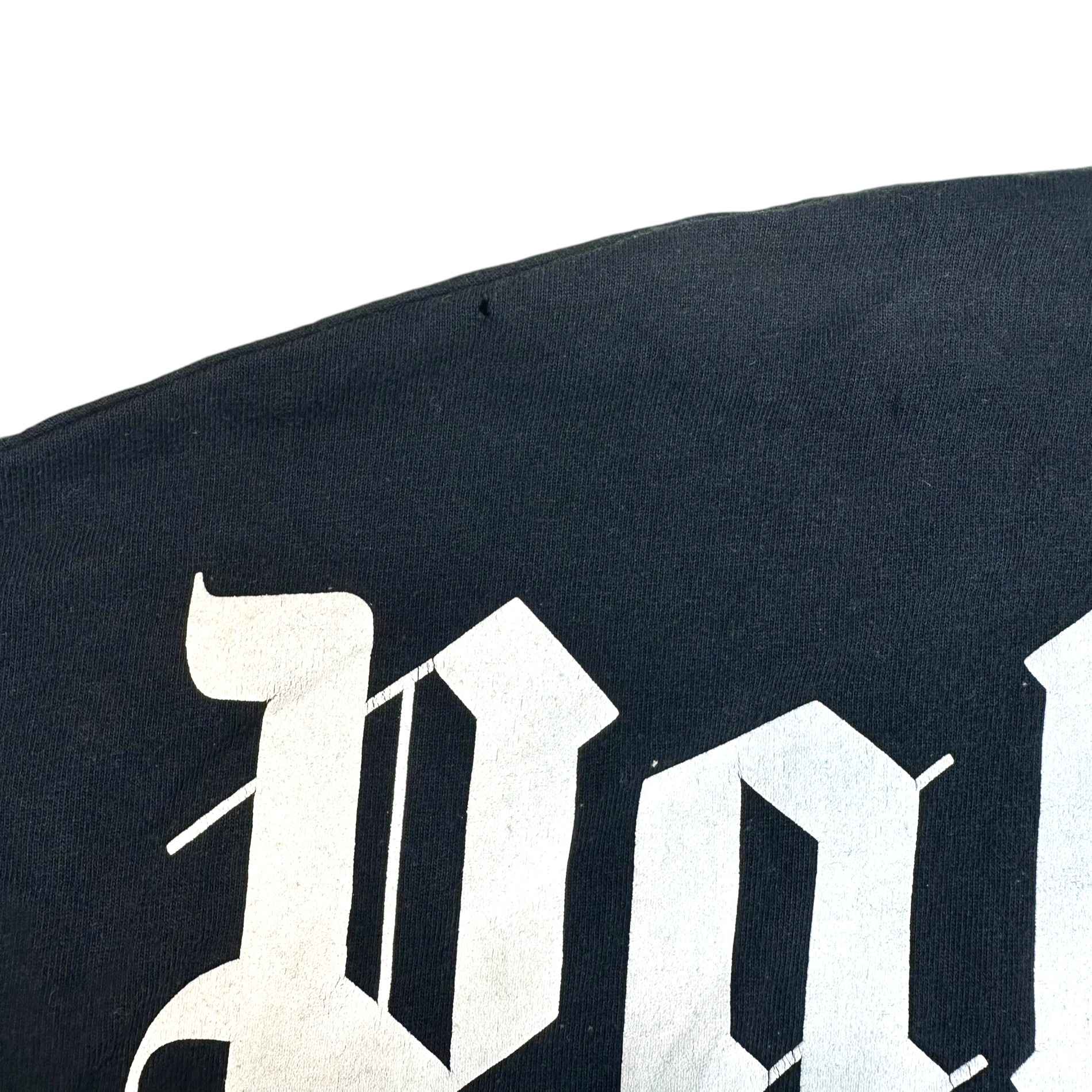 Men's Classic Logo Print T-Shirt Black Size M